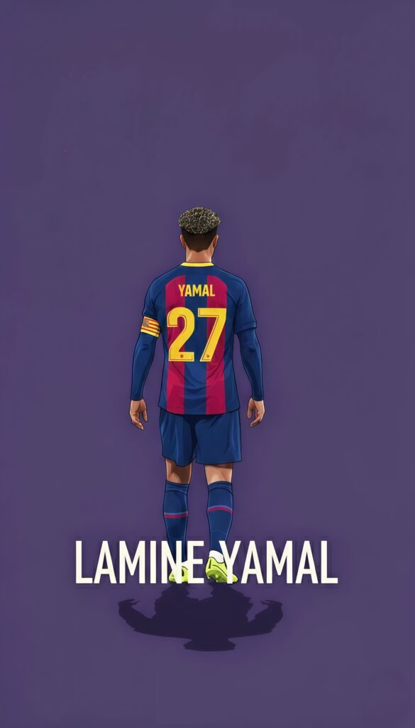 Lamine Yamal Barcelona Wallpaper