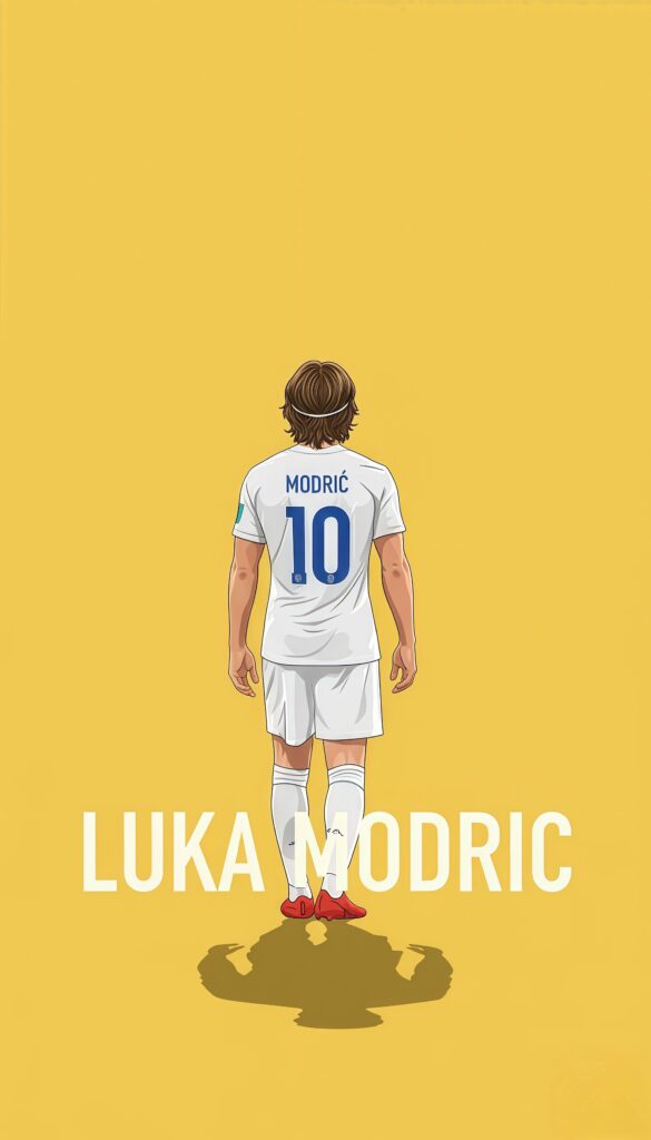 Luka Modrić Real Madrid Wallpaper