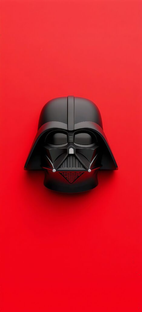 Darth Vader Minimalist Mask Wallpaper