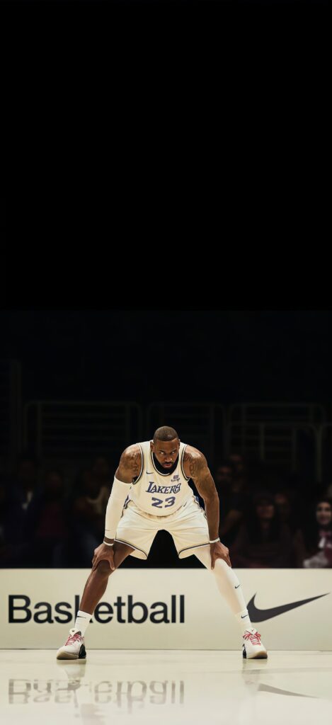 LeBron James Lakers Basketball 4K Wallpaper