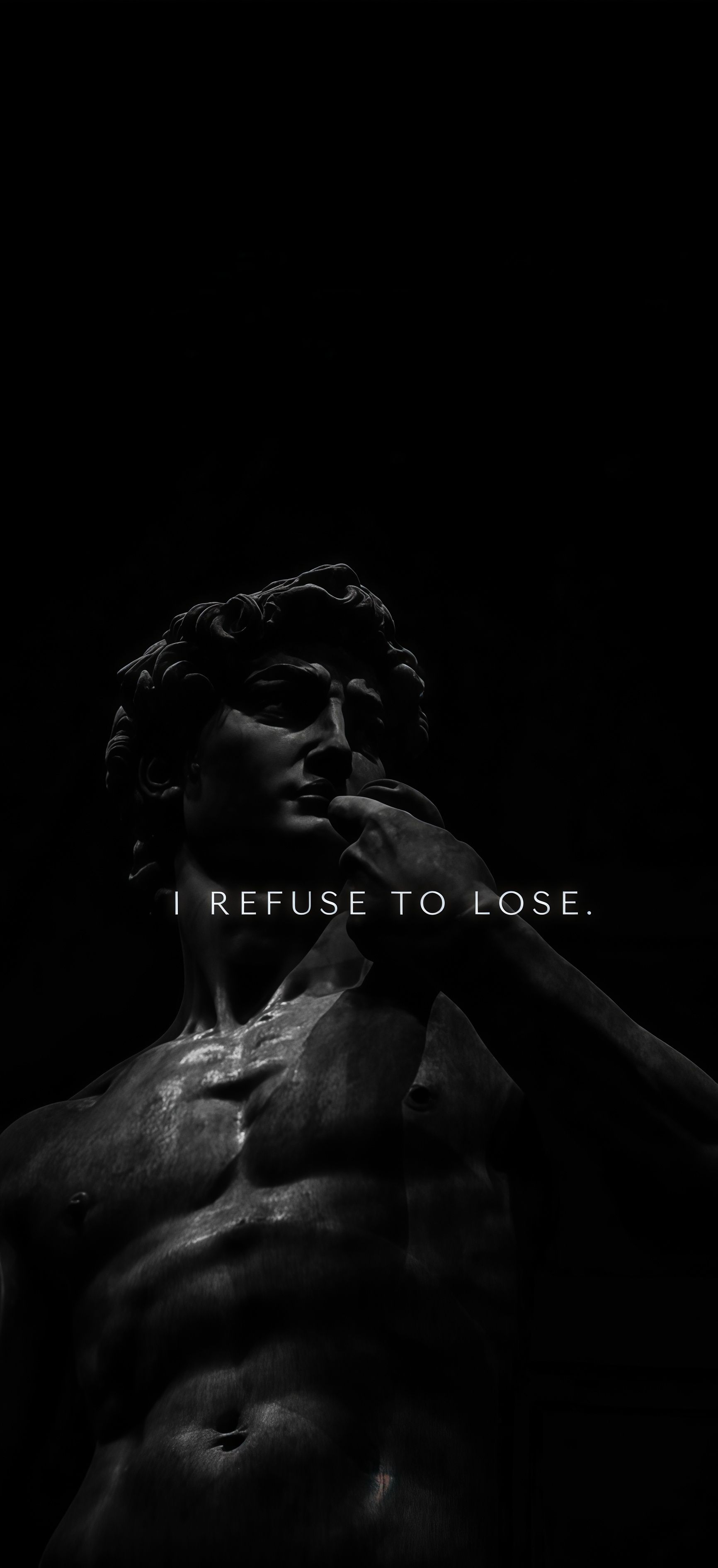 Michelangelo David Refuse To Lose Wallpaper