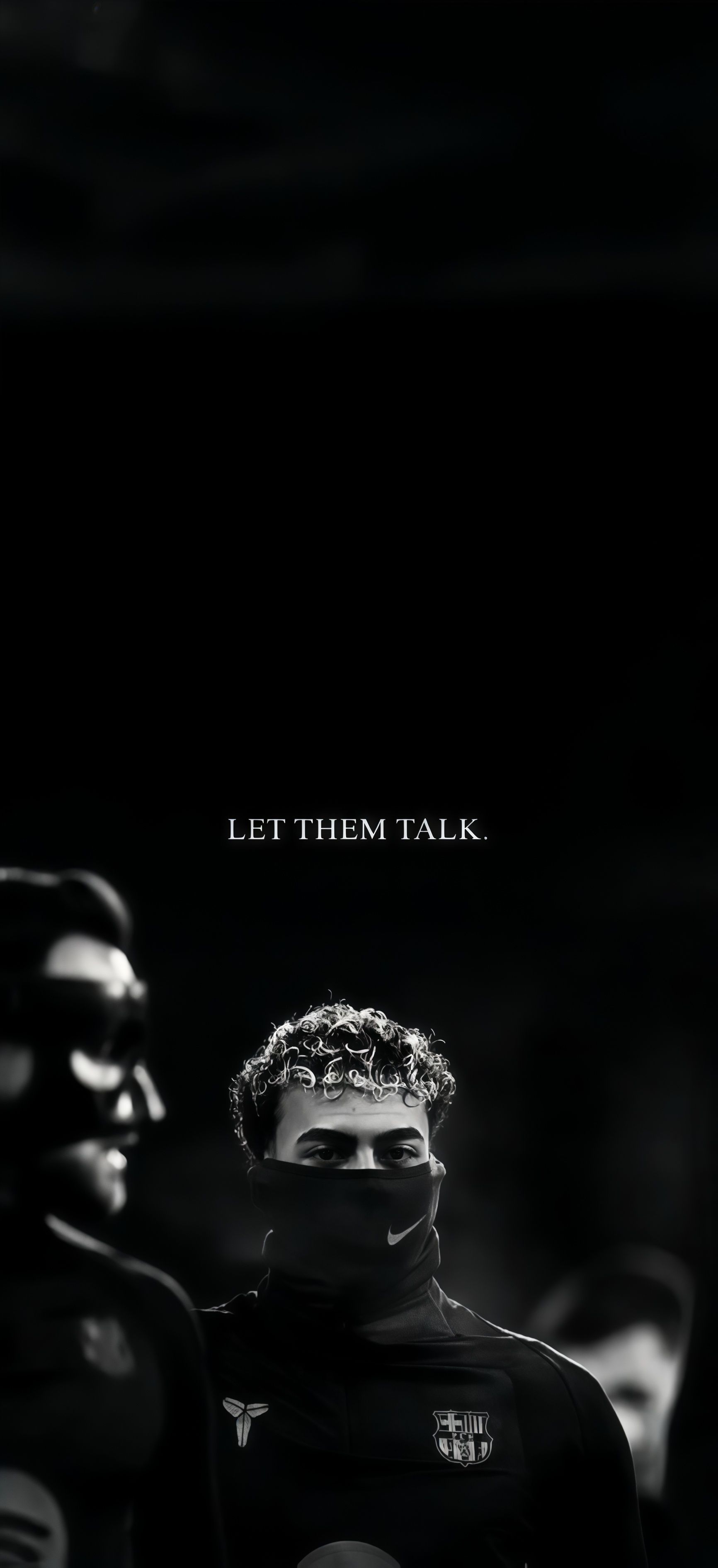 Lamine Yamal Masked Silence Wallpaper