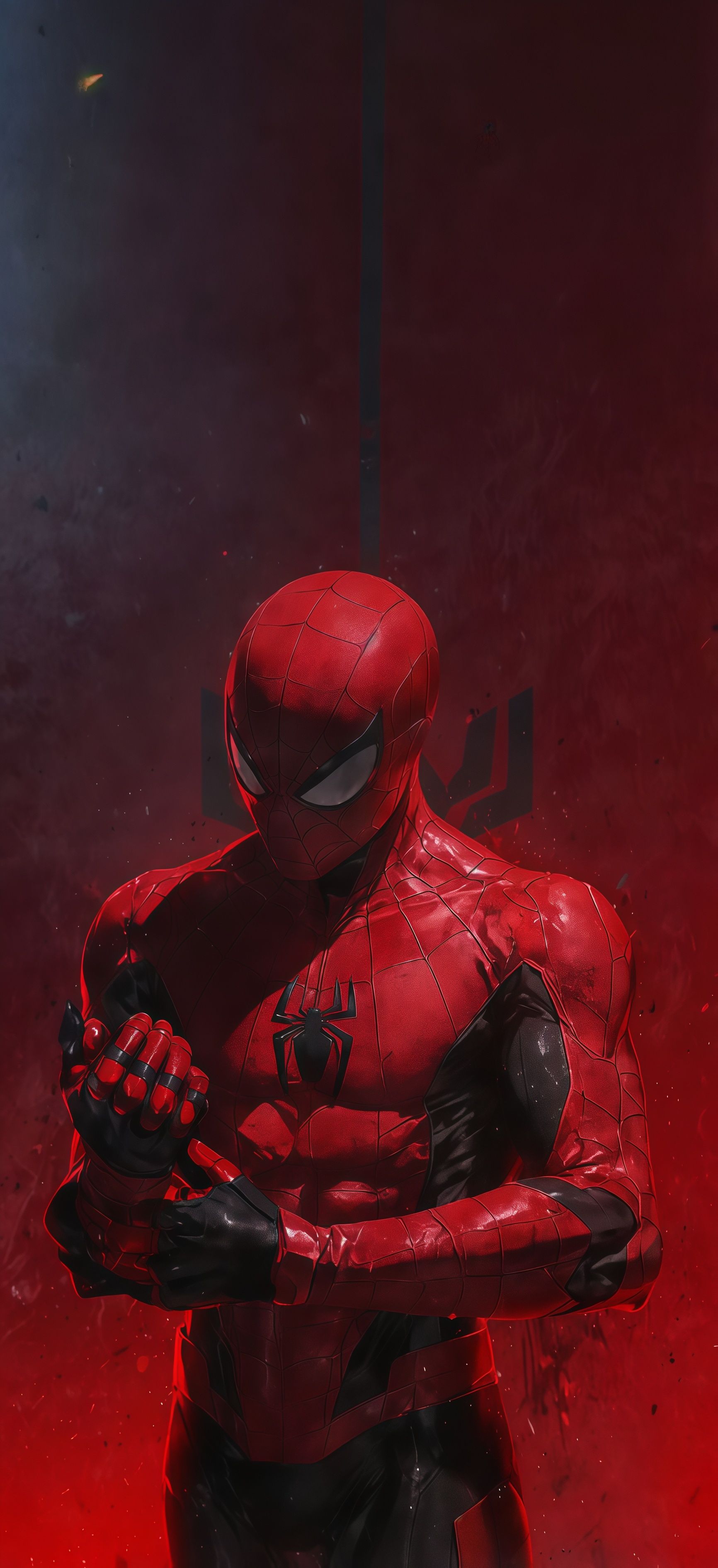Insomniac Spider-Man Advanced Suit Wallpaper