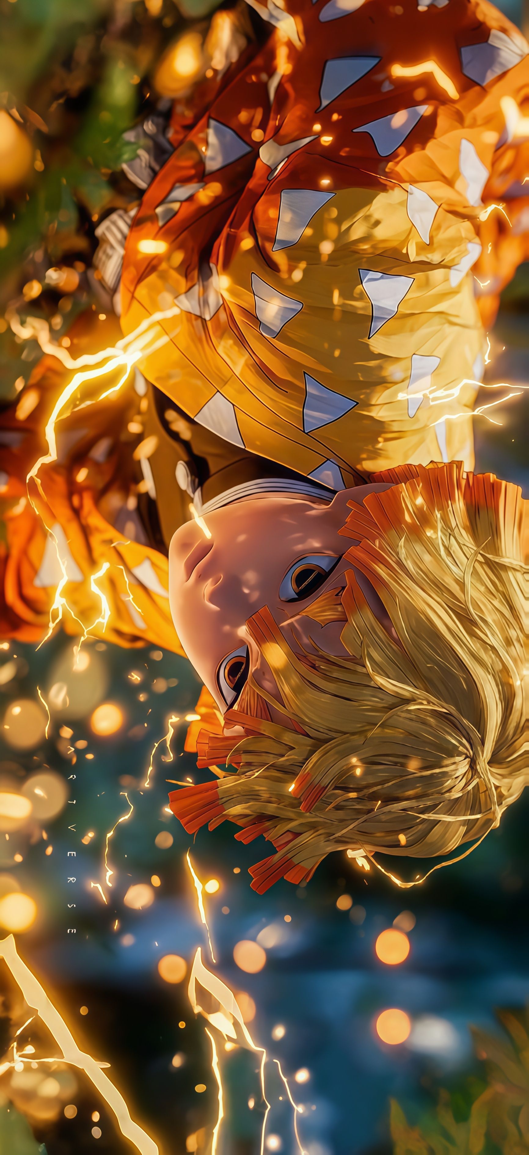 Zenitsu Agatsuma 4K Wallpaper