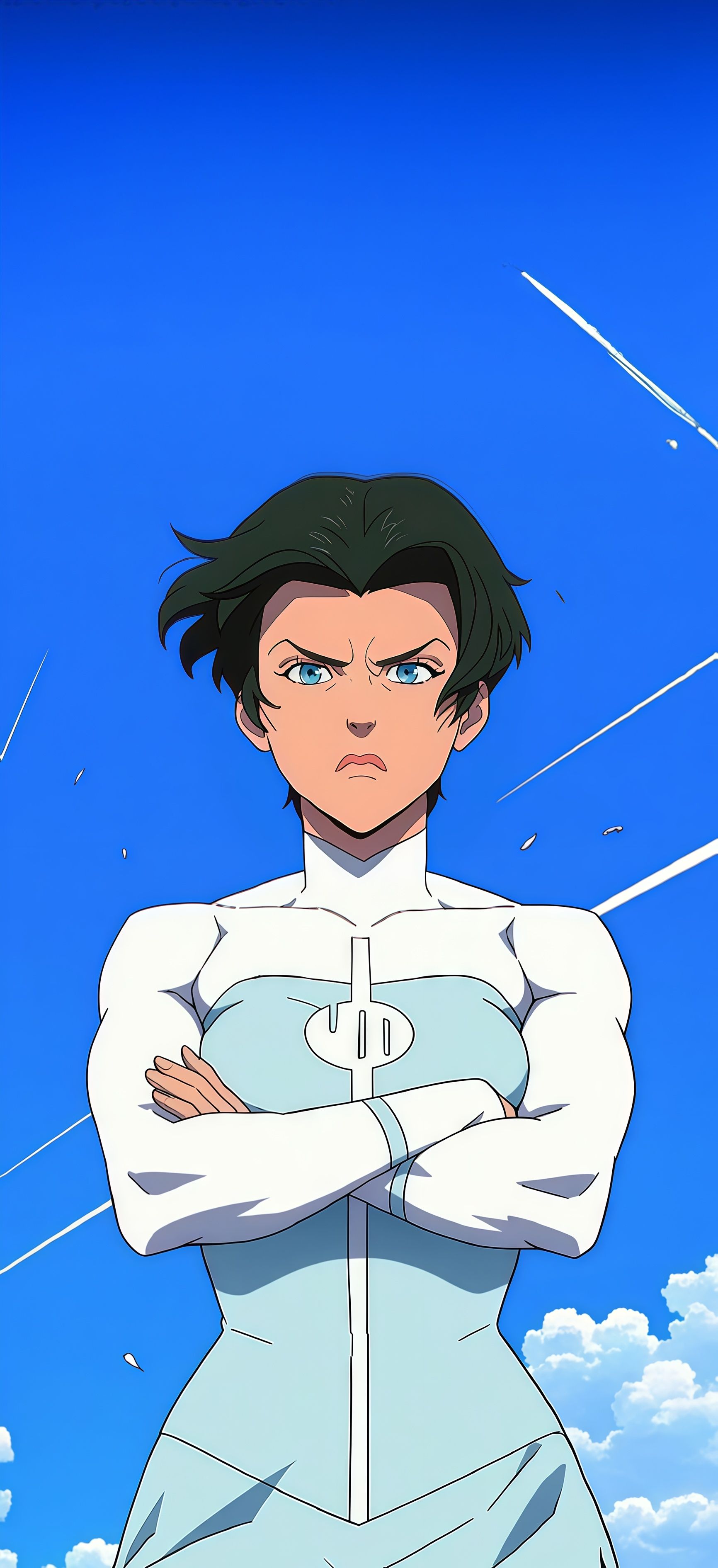 Anissa Heroic Pose Invincible Wallpaper