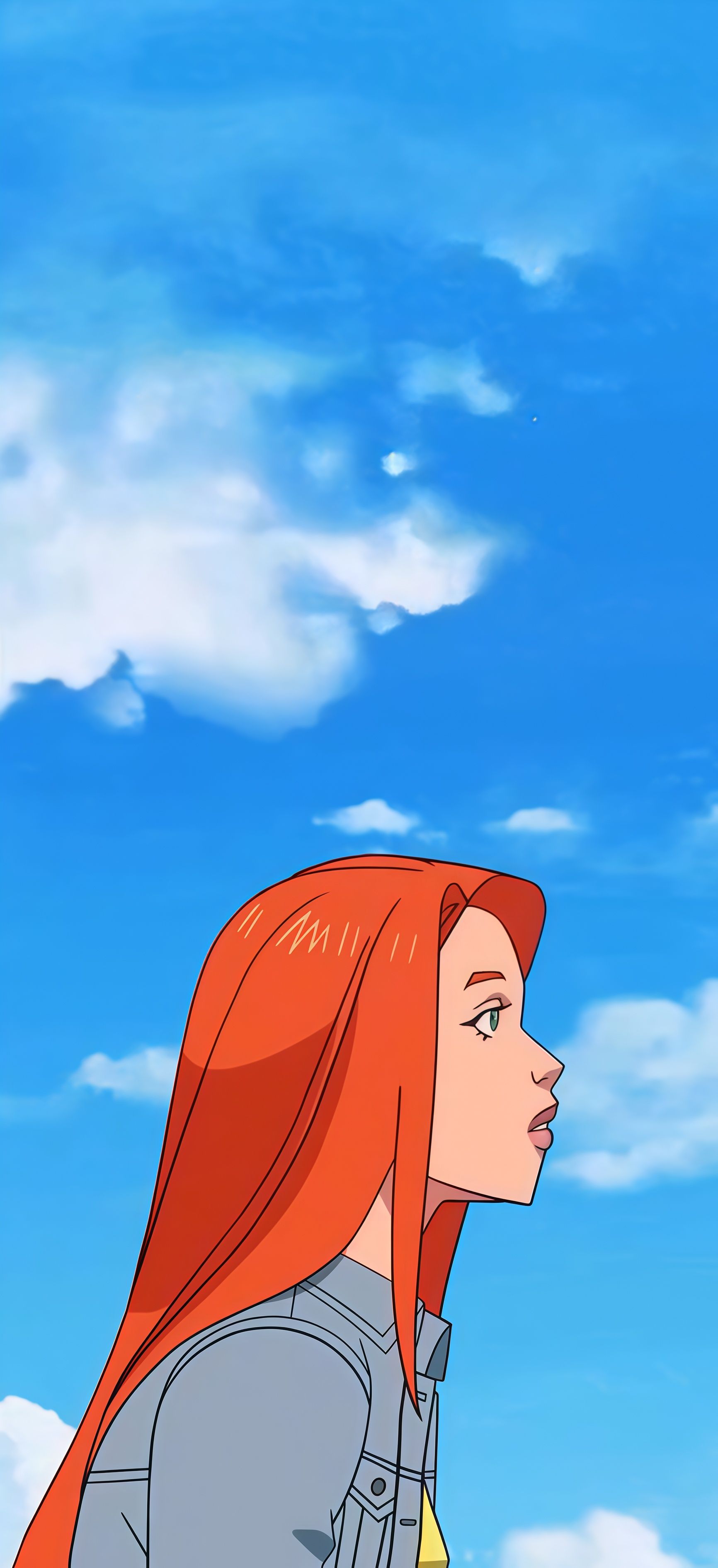 Atom Eve Portrait Wallpaper