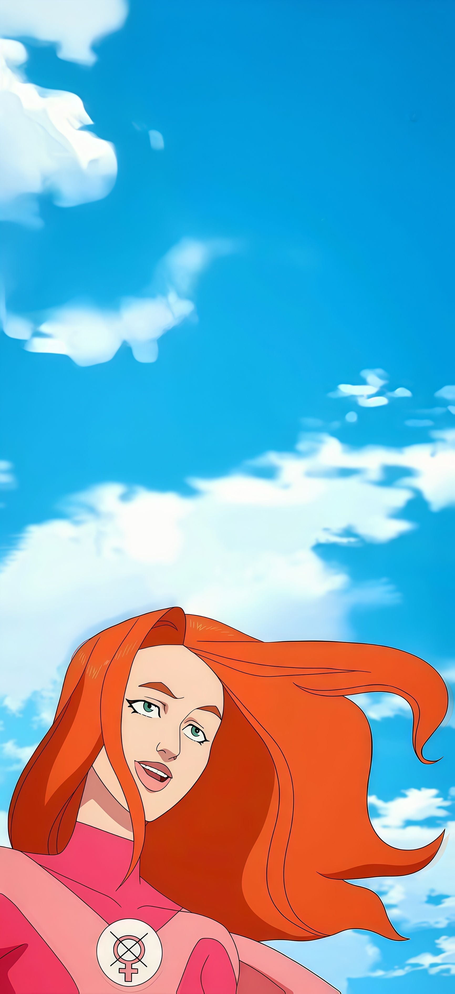 Atom Eve Sky Wallpaper