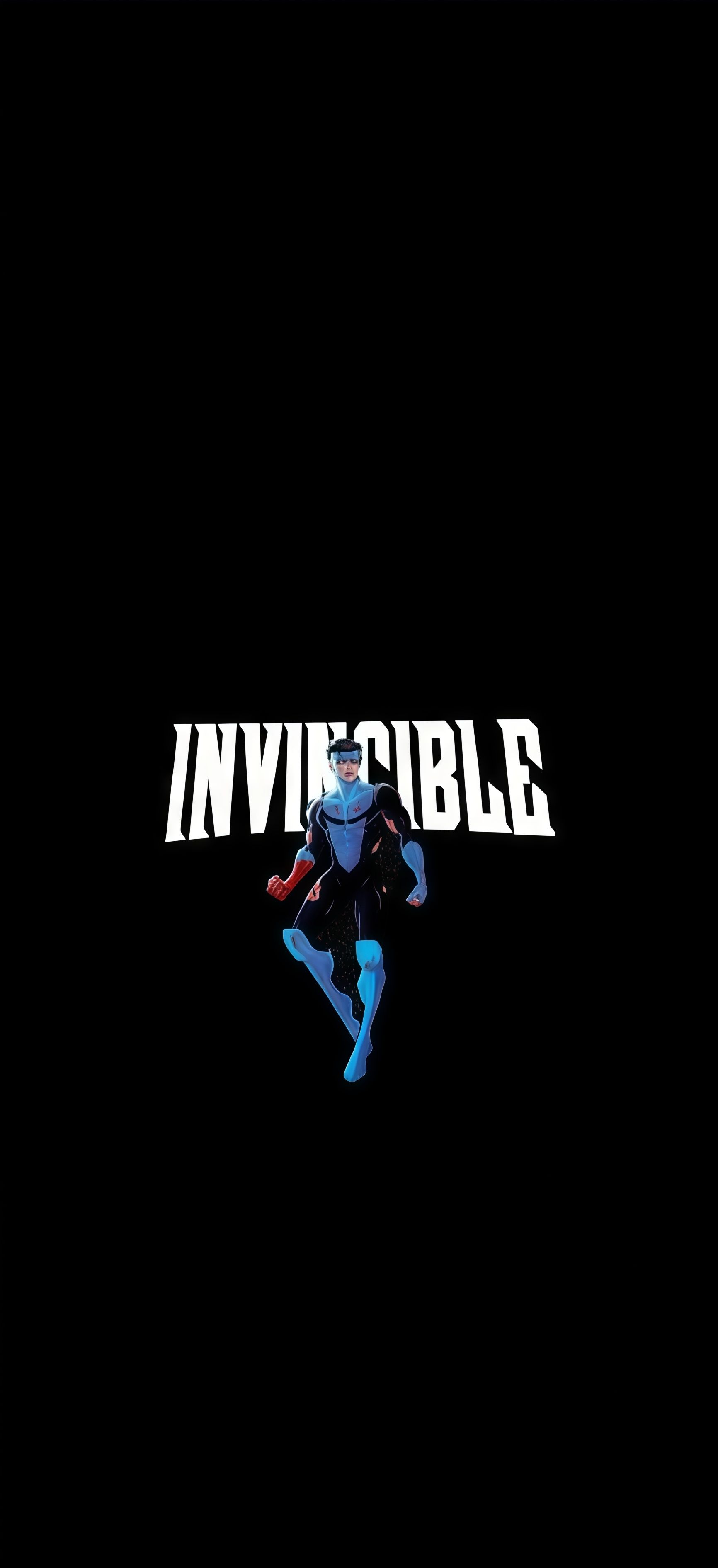 Invincible Blue Suit 4K Wallpaper
