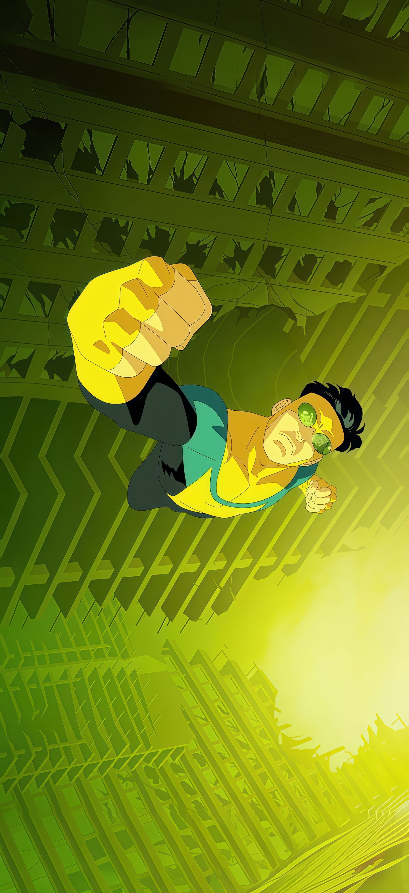 Invincible City Flight 4K Wallpaper