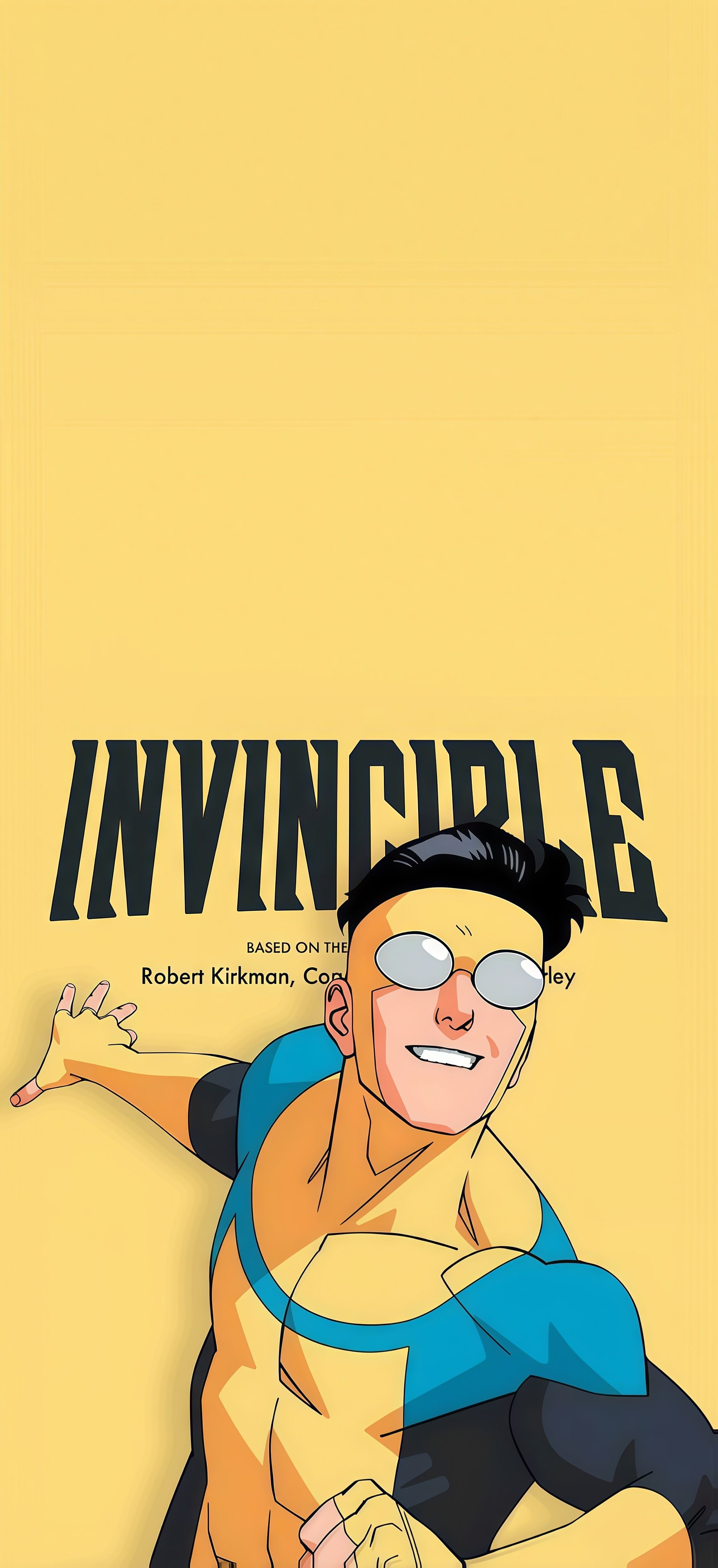 Invincible Heroic Pose Wallpaper
