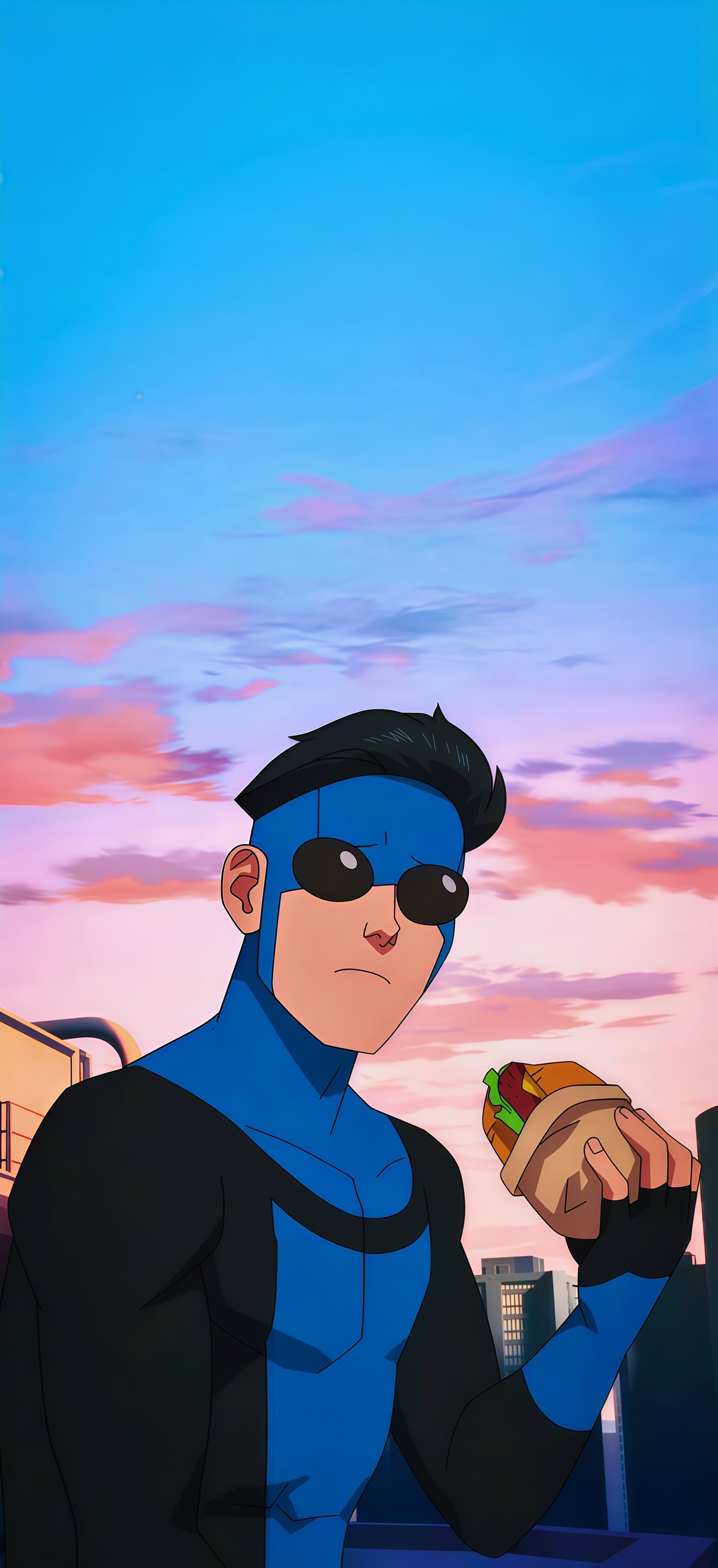 Invincible Mark Grayson Sunset Wallpaper