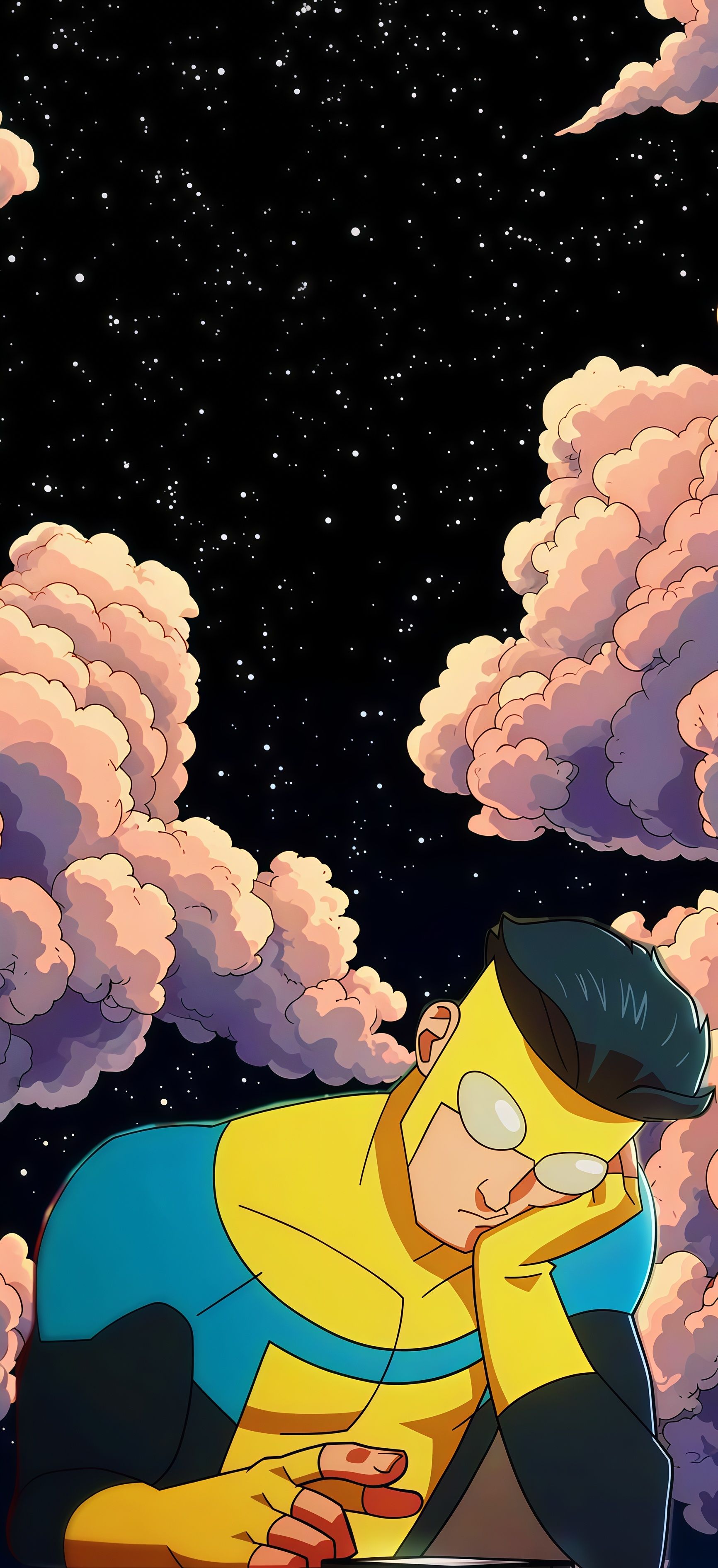 Invincible Space Pondering Wallpaper