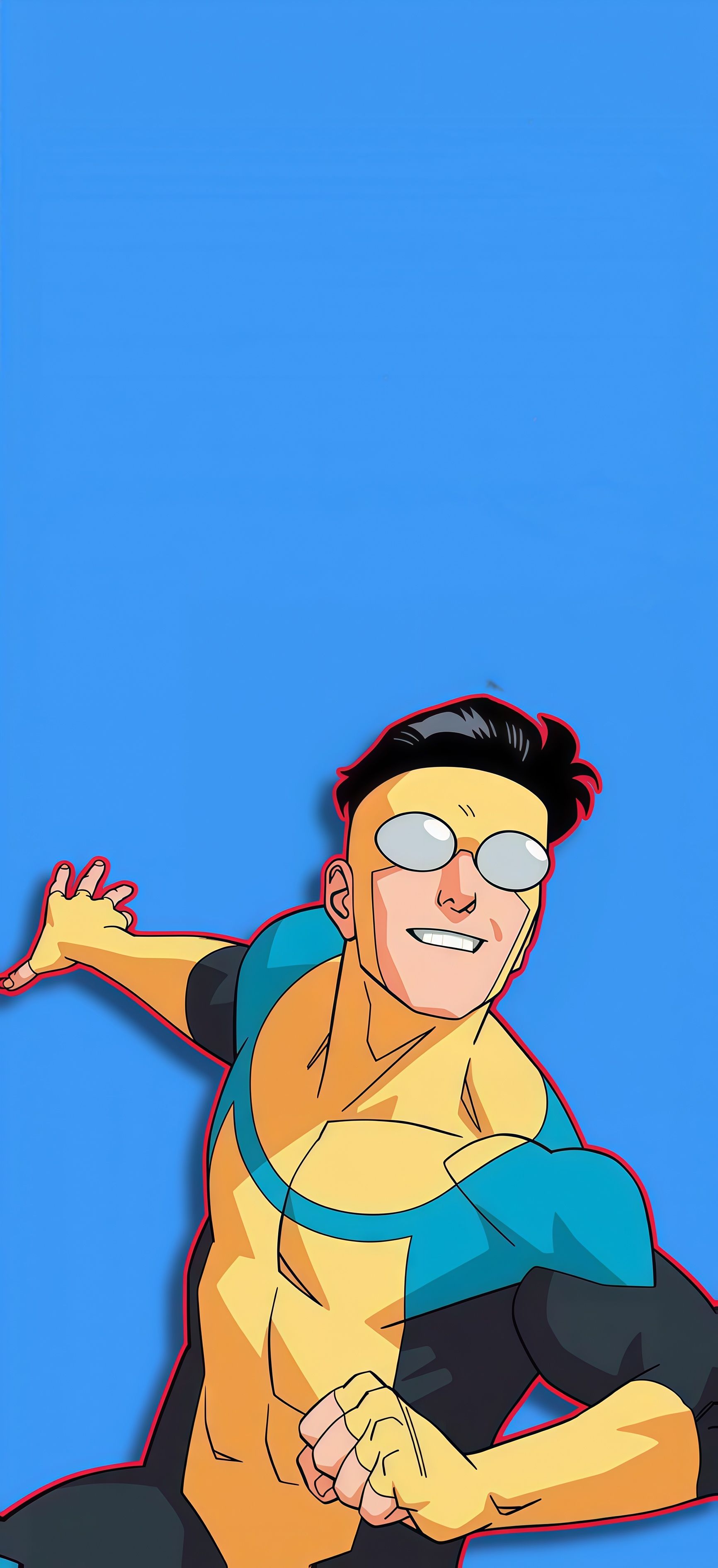 Mark Grayson Close-Up Invincible Wallpaper