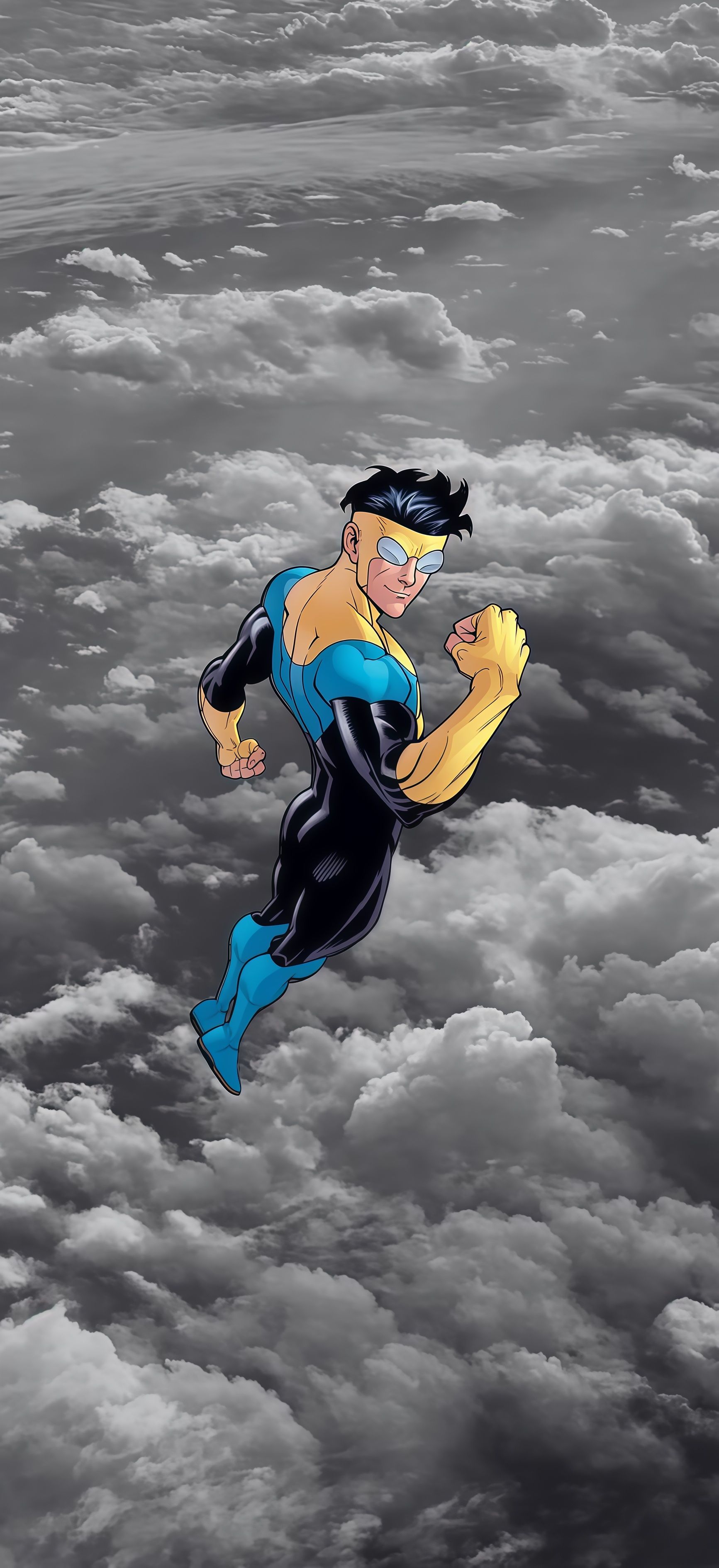 Mark Grayson Mask Profile Invincible Wallpaper