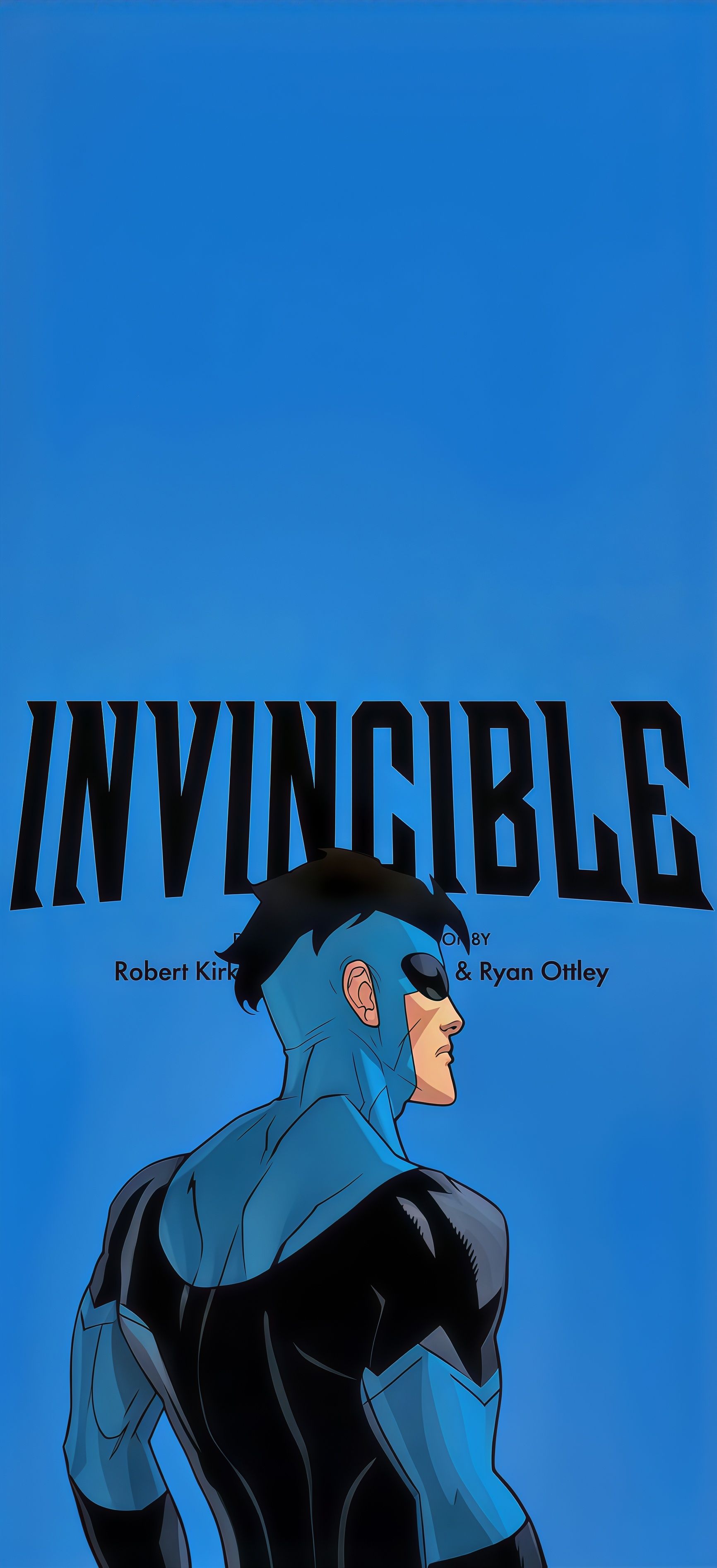 Mark Grayson Modern Blue Suit Invincible Wallpaper