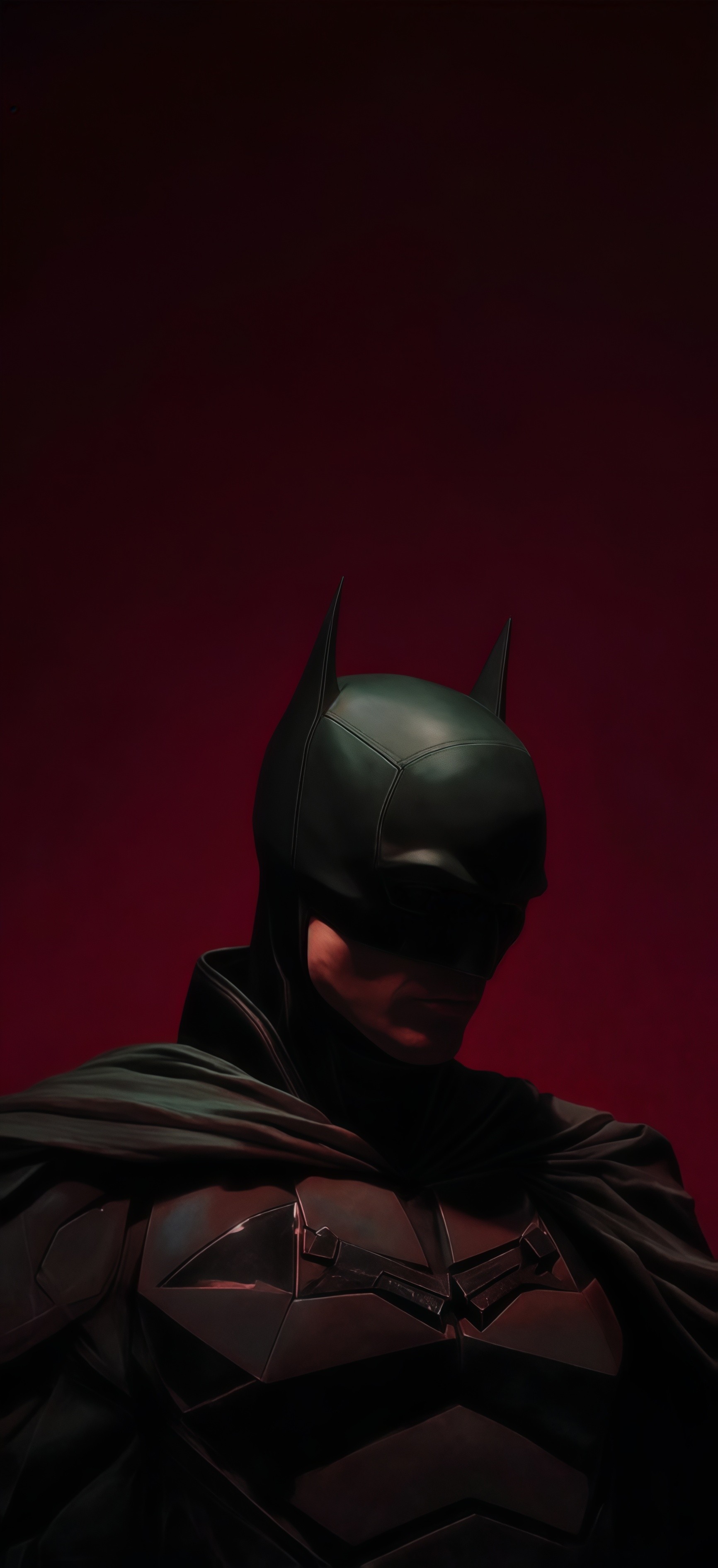 Robert Pattinson Batman Red Wallpaper