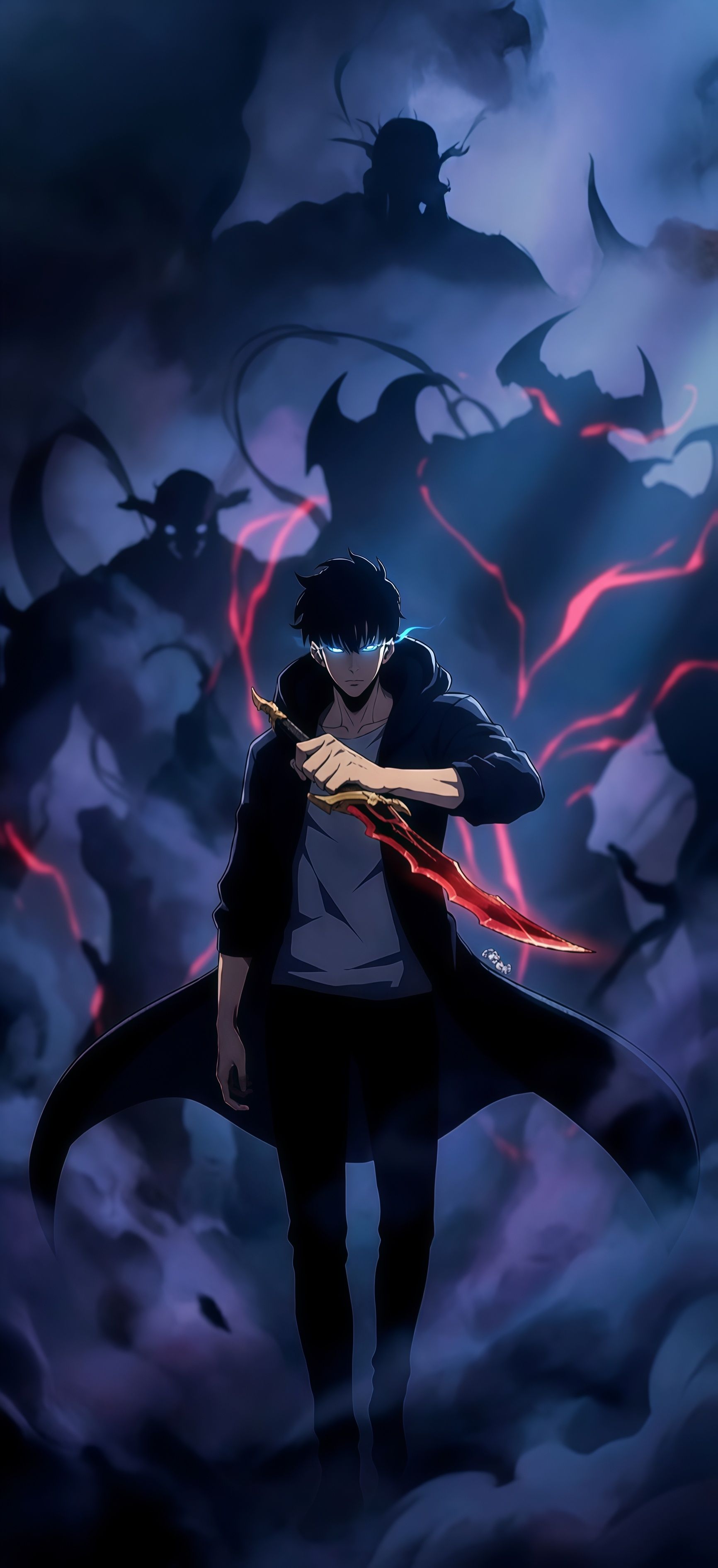 Shadow Monarch Jinwoo Arise Wallpaper