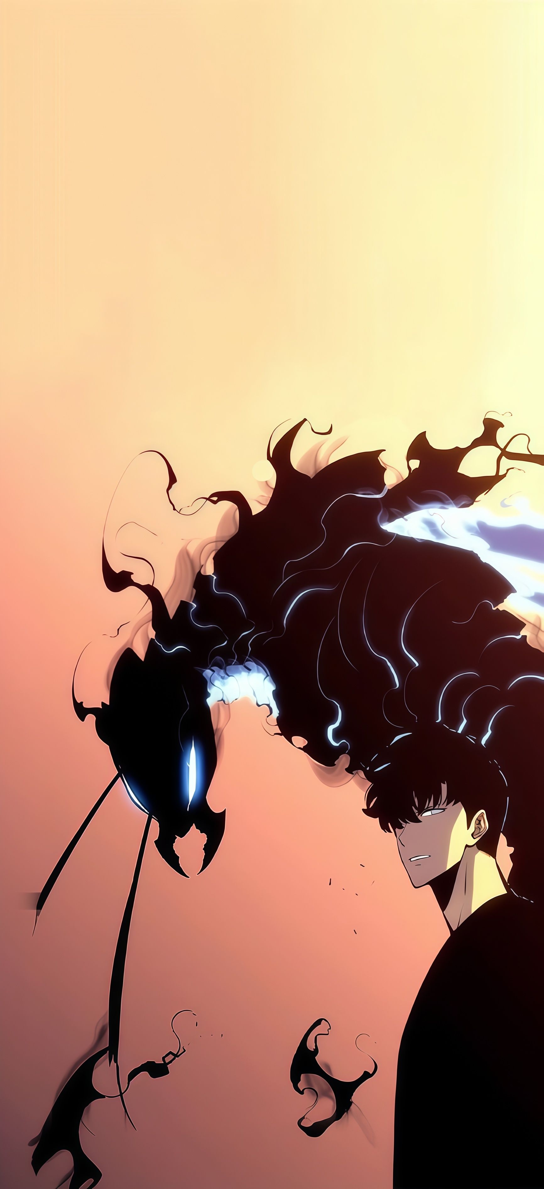 Sung Jinwoo and Beru Shadow Wallpaper