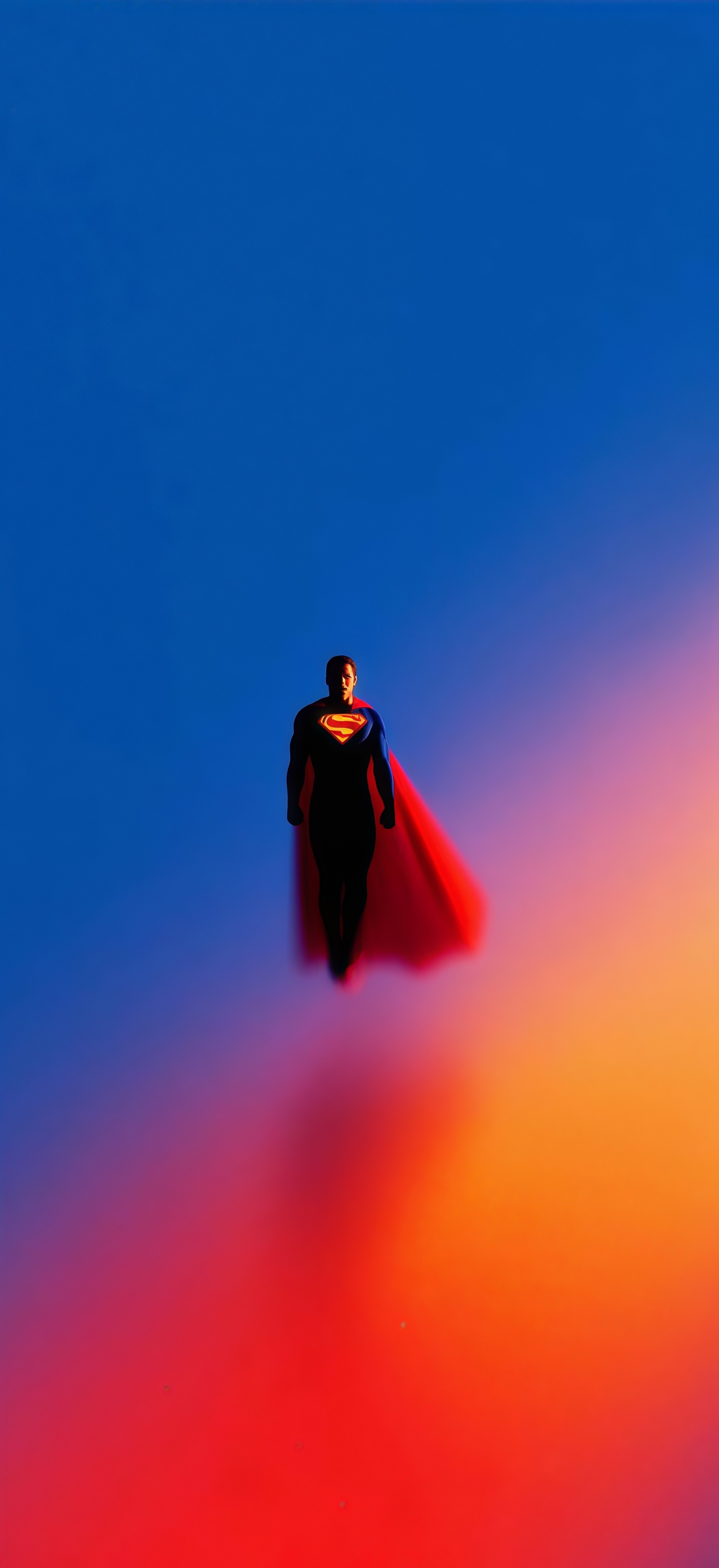 Superman Floating Horizon Wallpaper