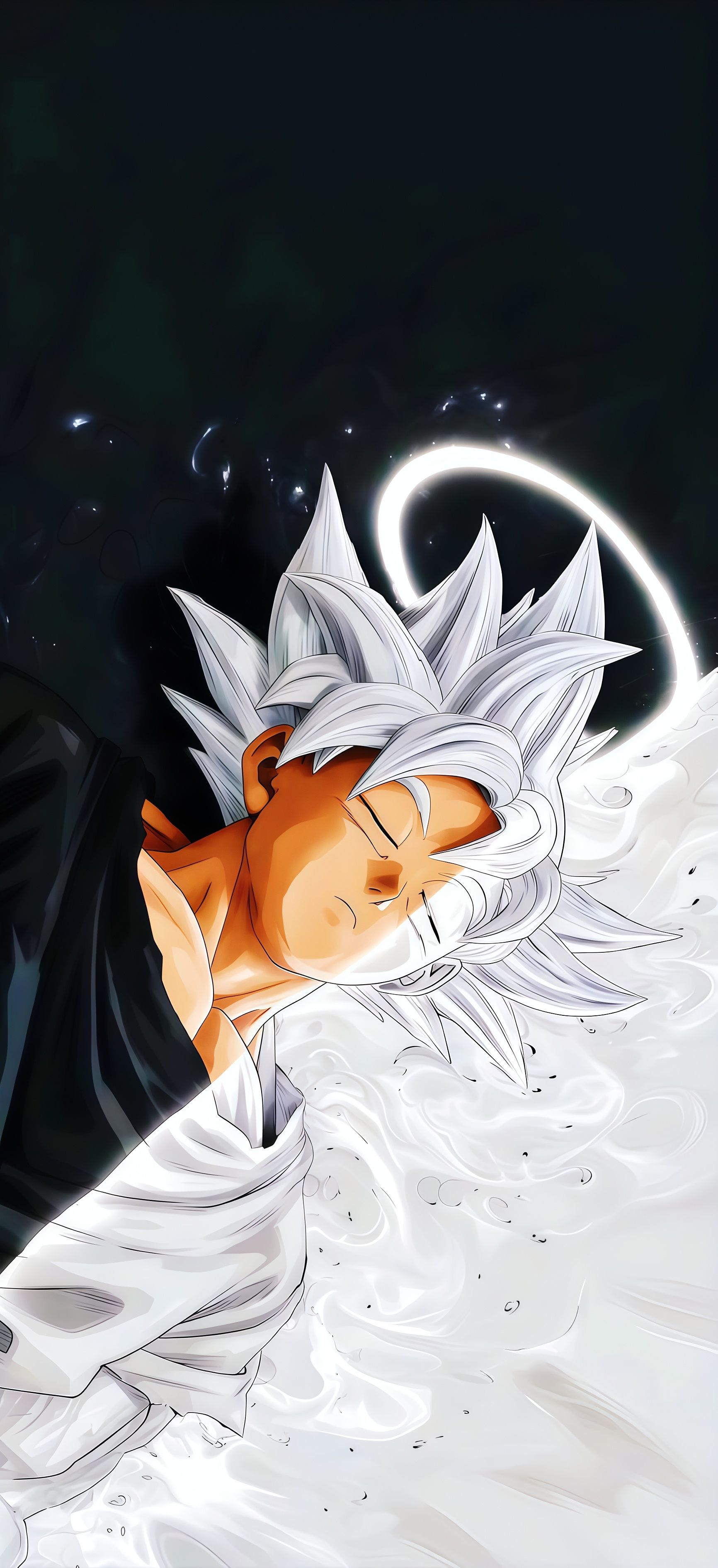Ultra Instinct Goku Angelic Aura Wallpaper