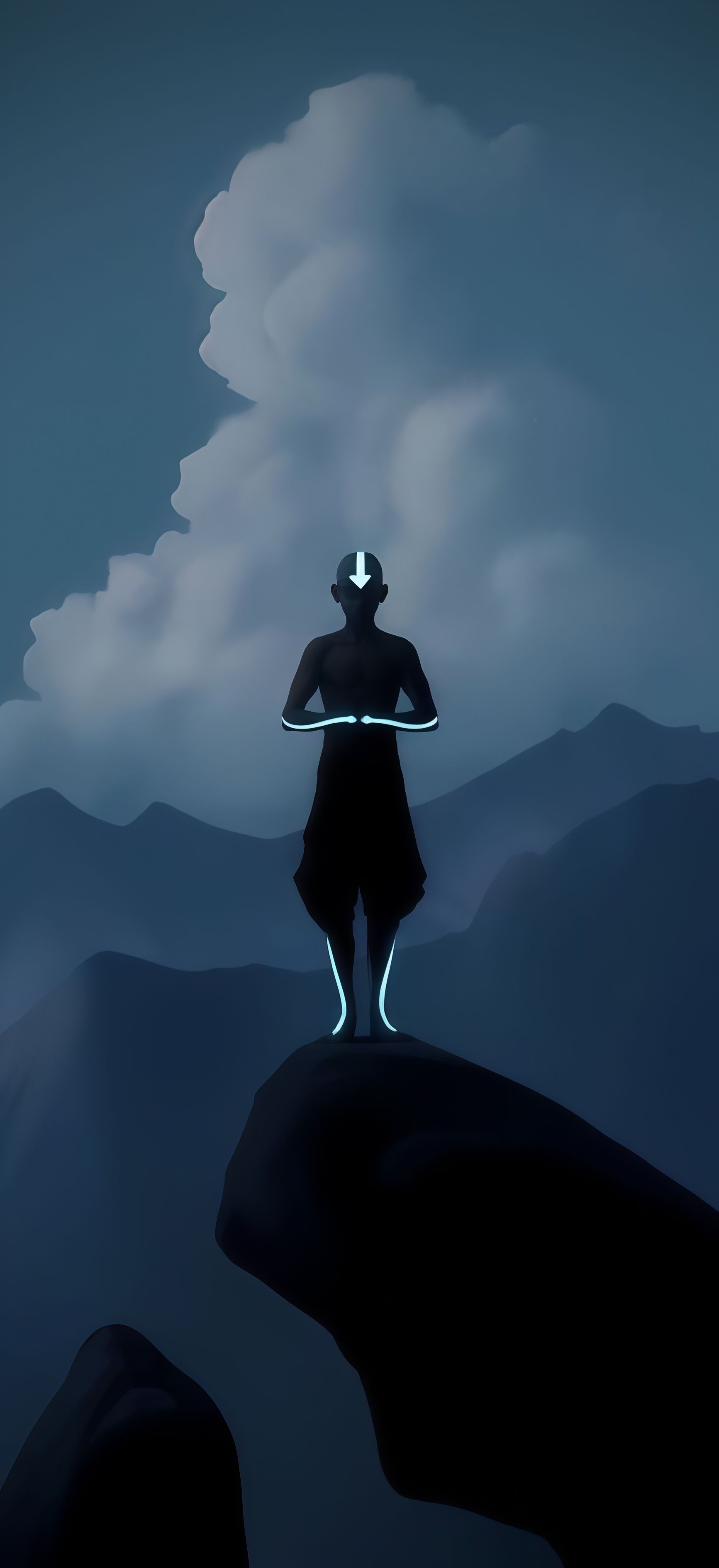 Aang Avatar State Wallpaper