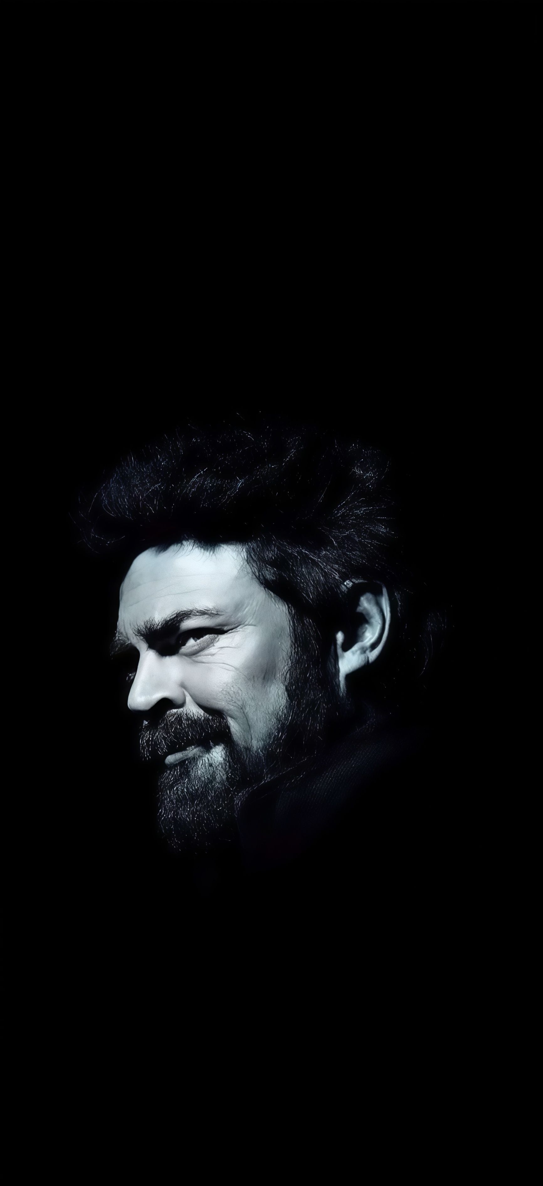 Billy Butcher Noir Portrait Wallpaper