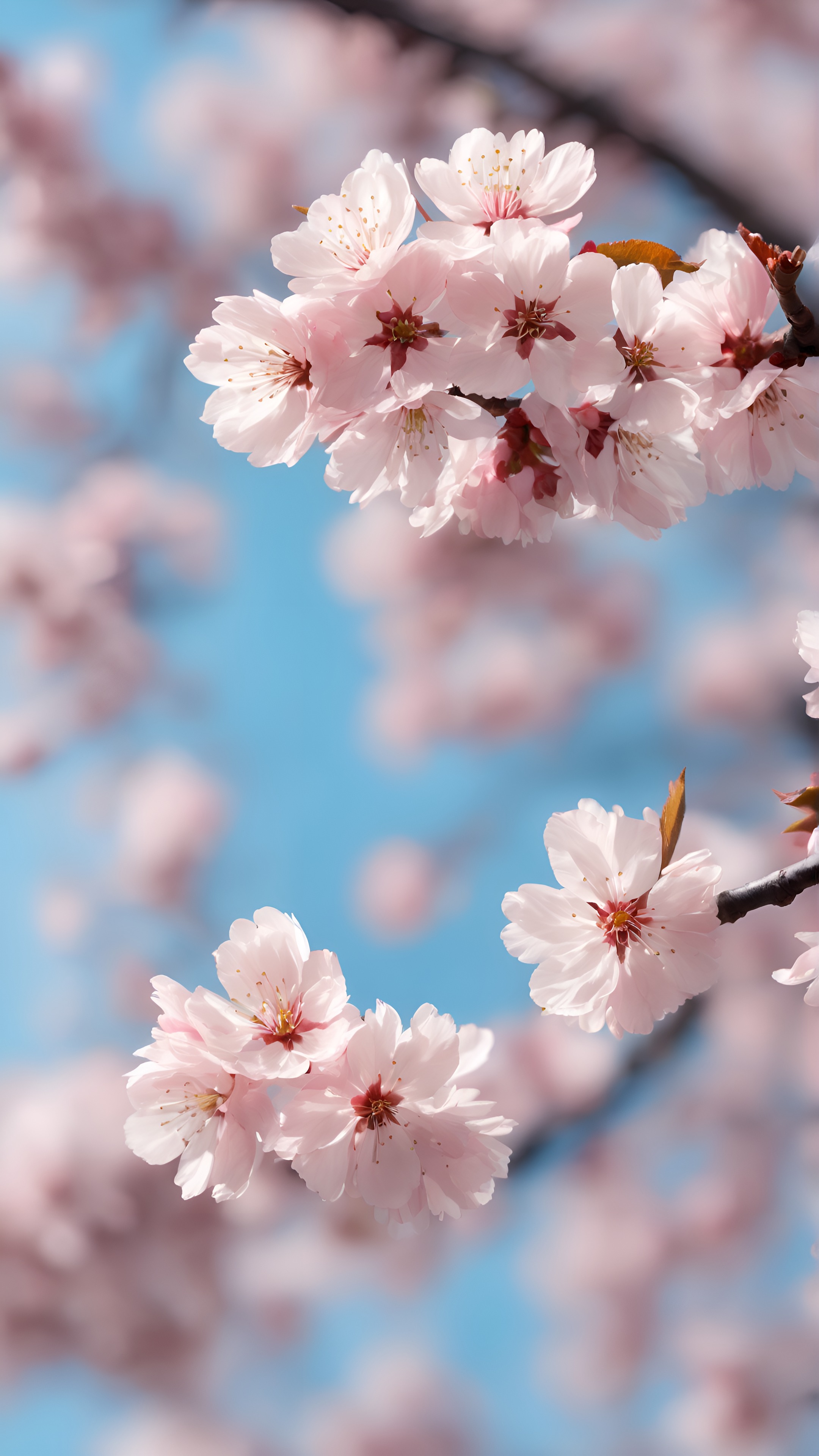 Cherry Blossom Tree Branch 4K Wallpaper