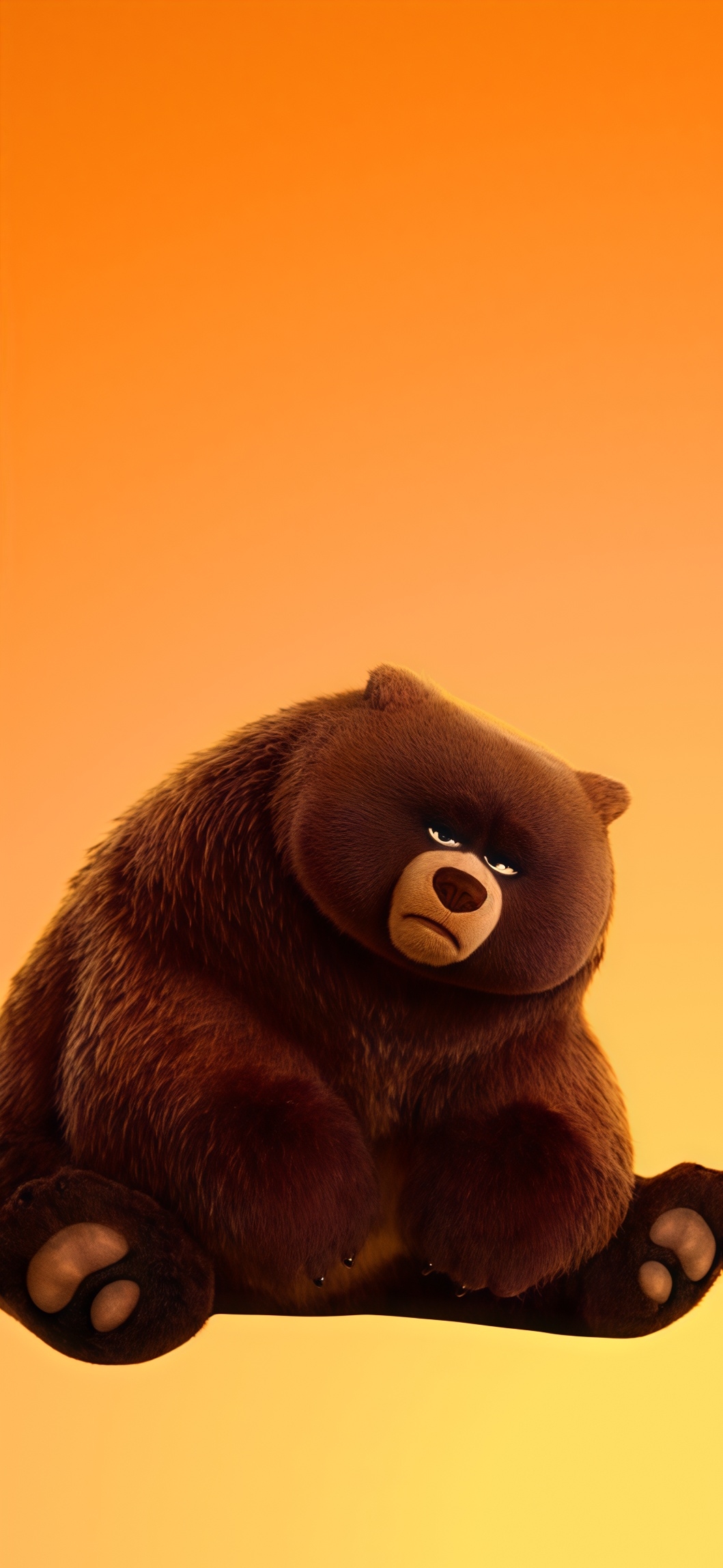Grumpy Ellen Bear Hoppers Wallpaper