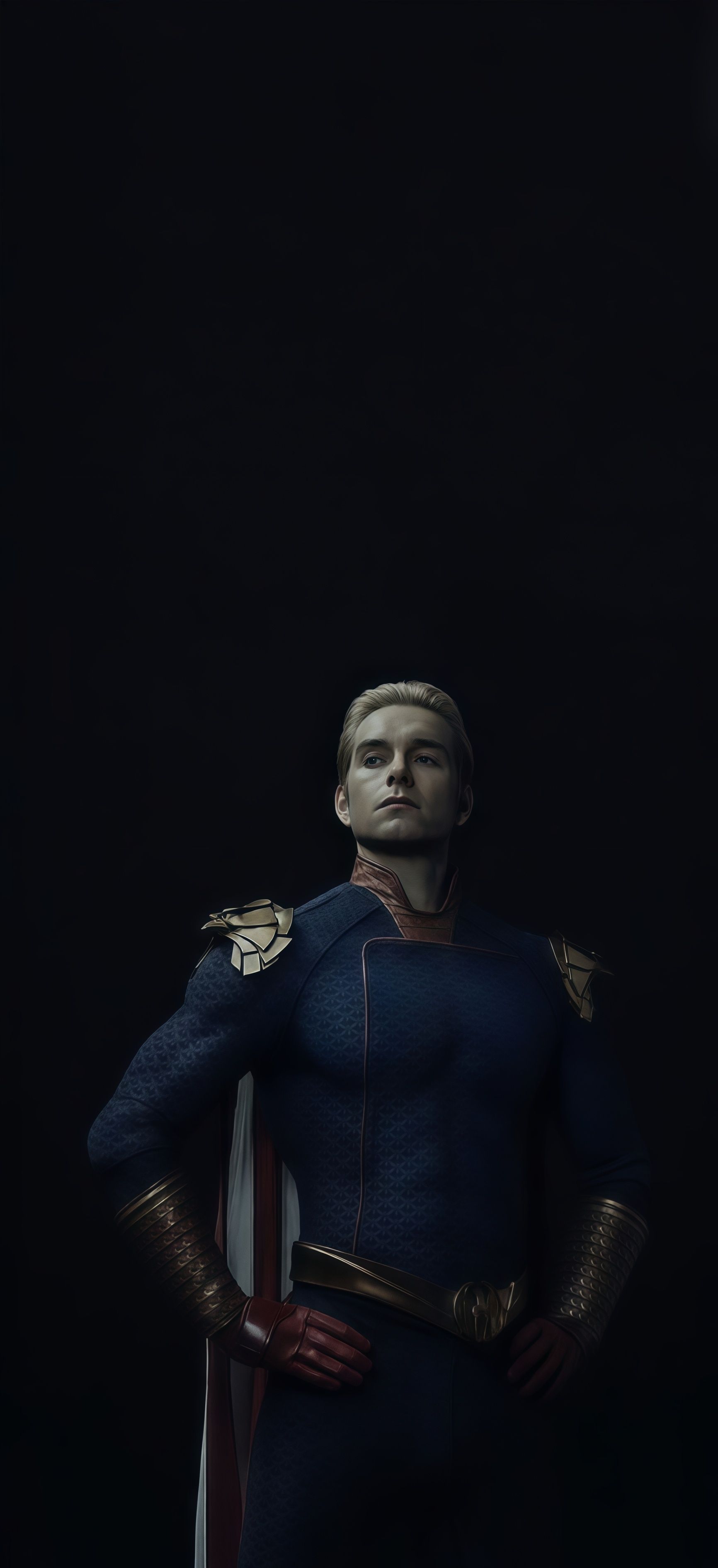 Homelander Stoic Portrait Wallpaper