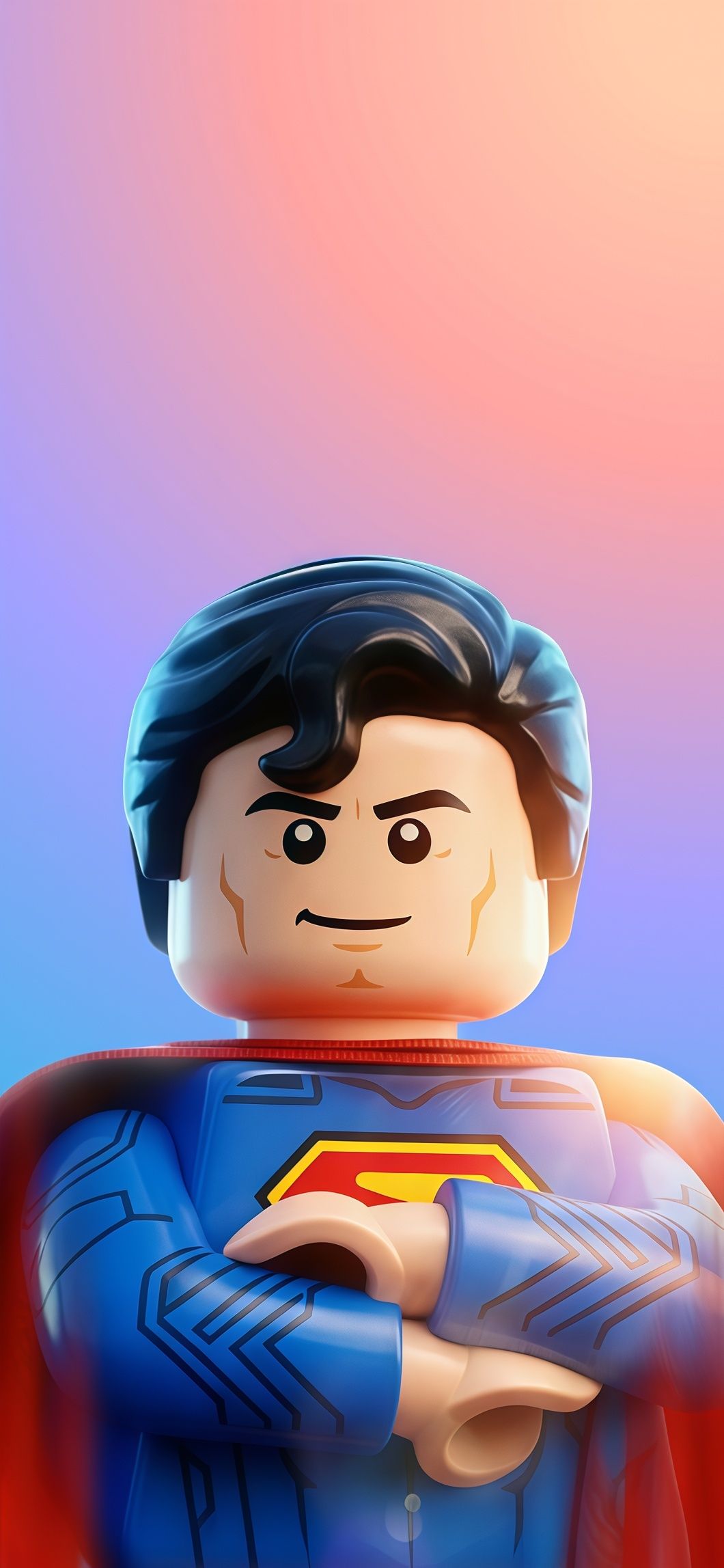 LEGO Superman 4K Wallpaper