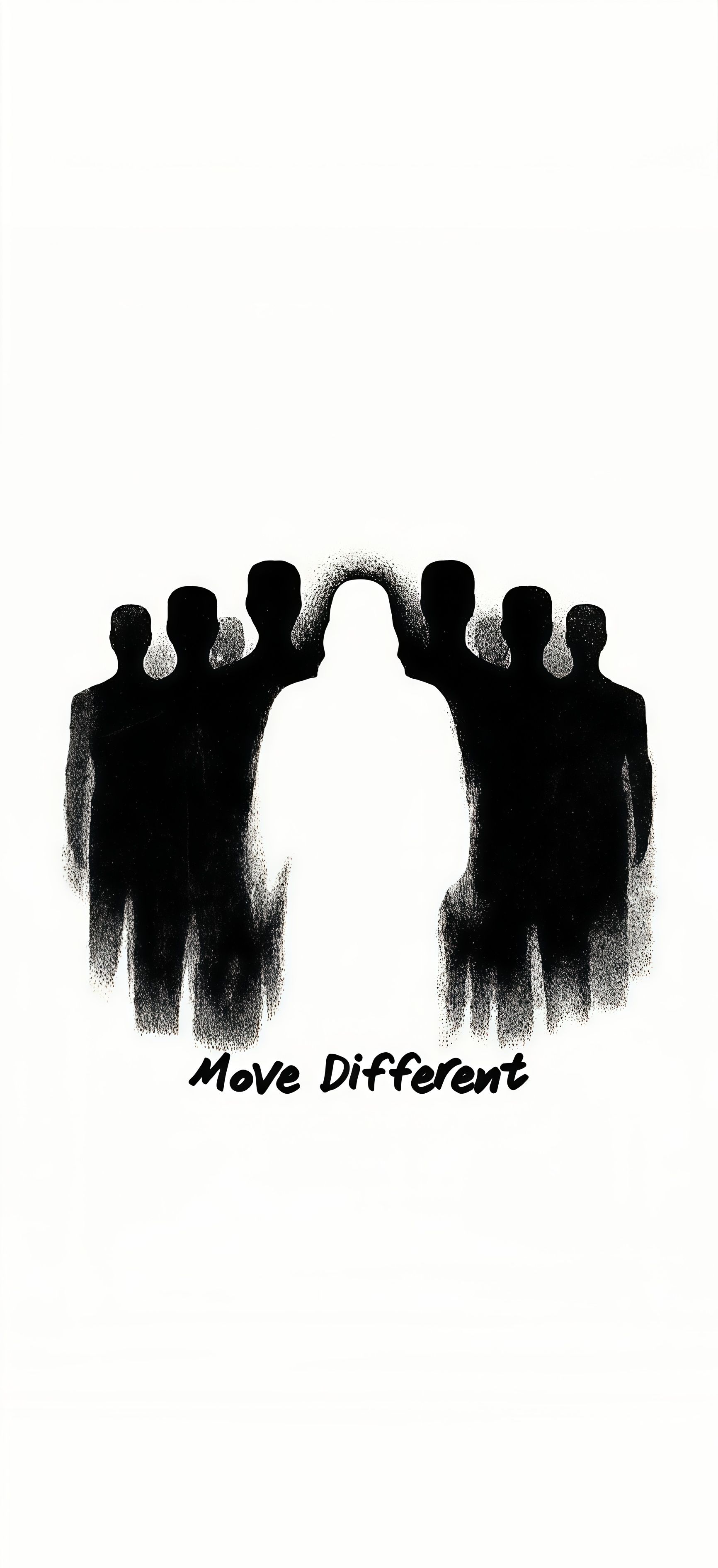 Move Different Identity Silhouette Wallpaper