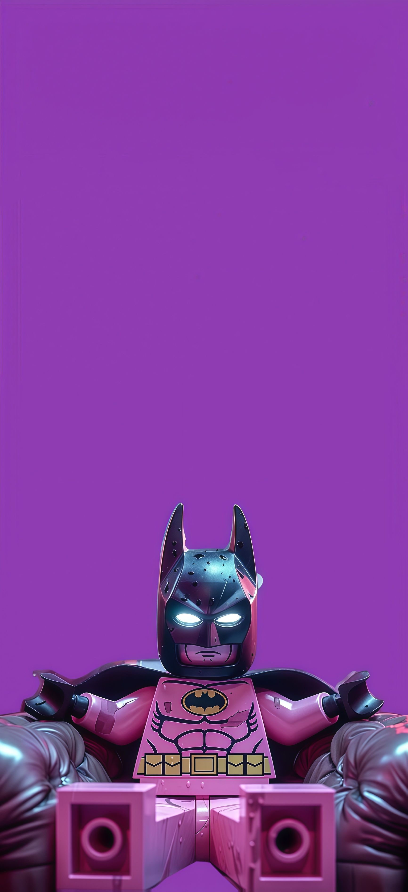 Pink Lego Batman Wallpaper