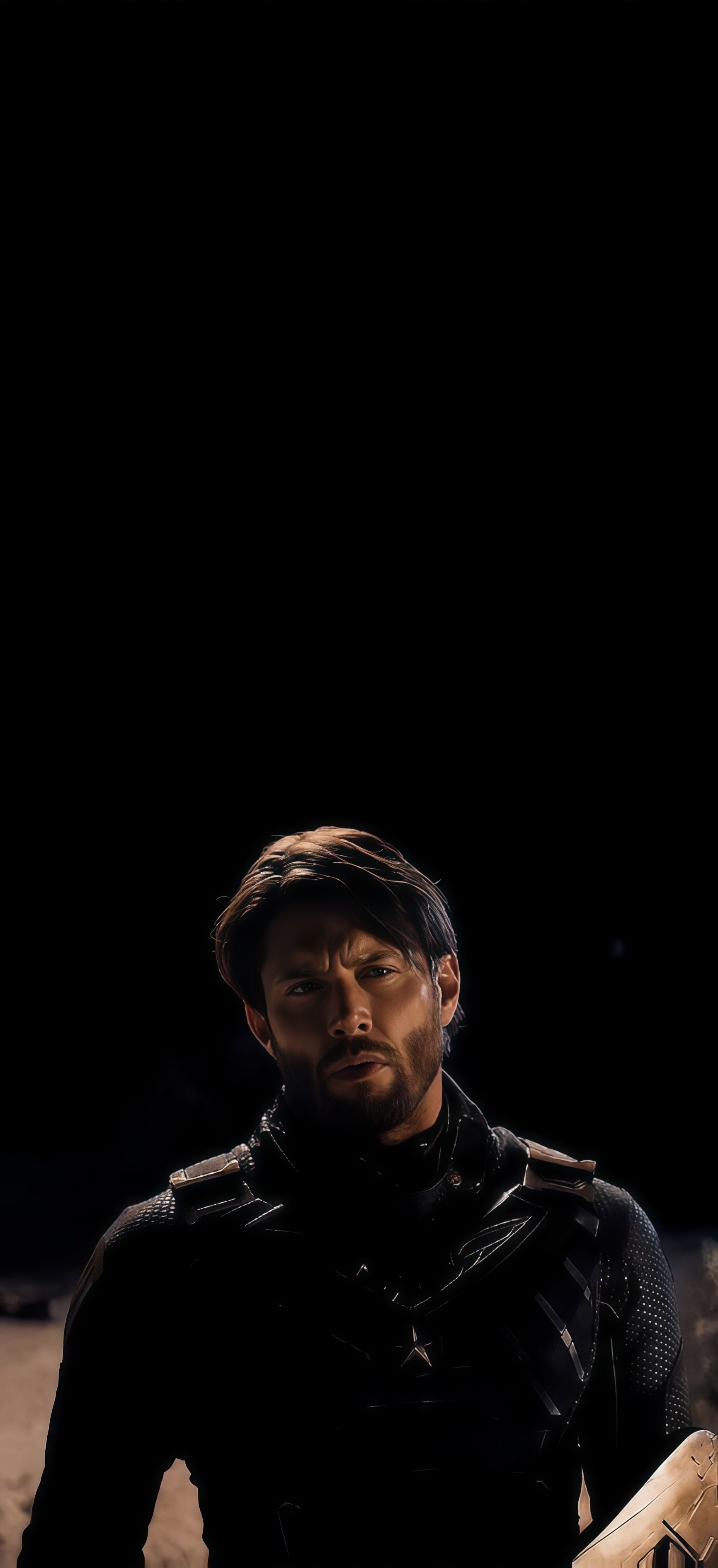 Soldier Boy Dark Portrait Wallpaper