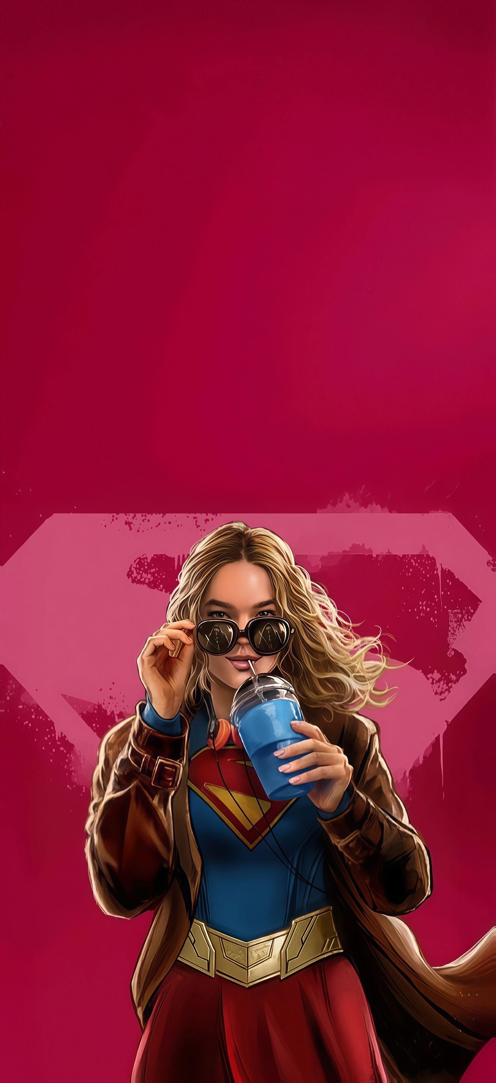 Supergirl Milly Alcock 4K Wallpaper