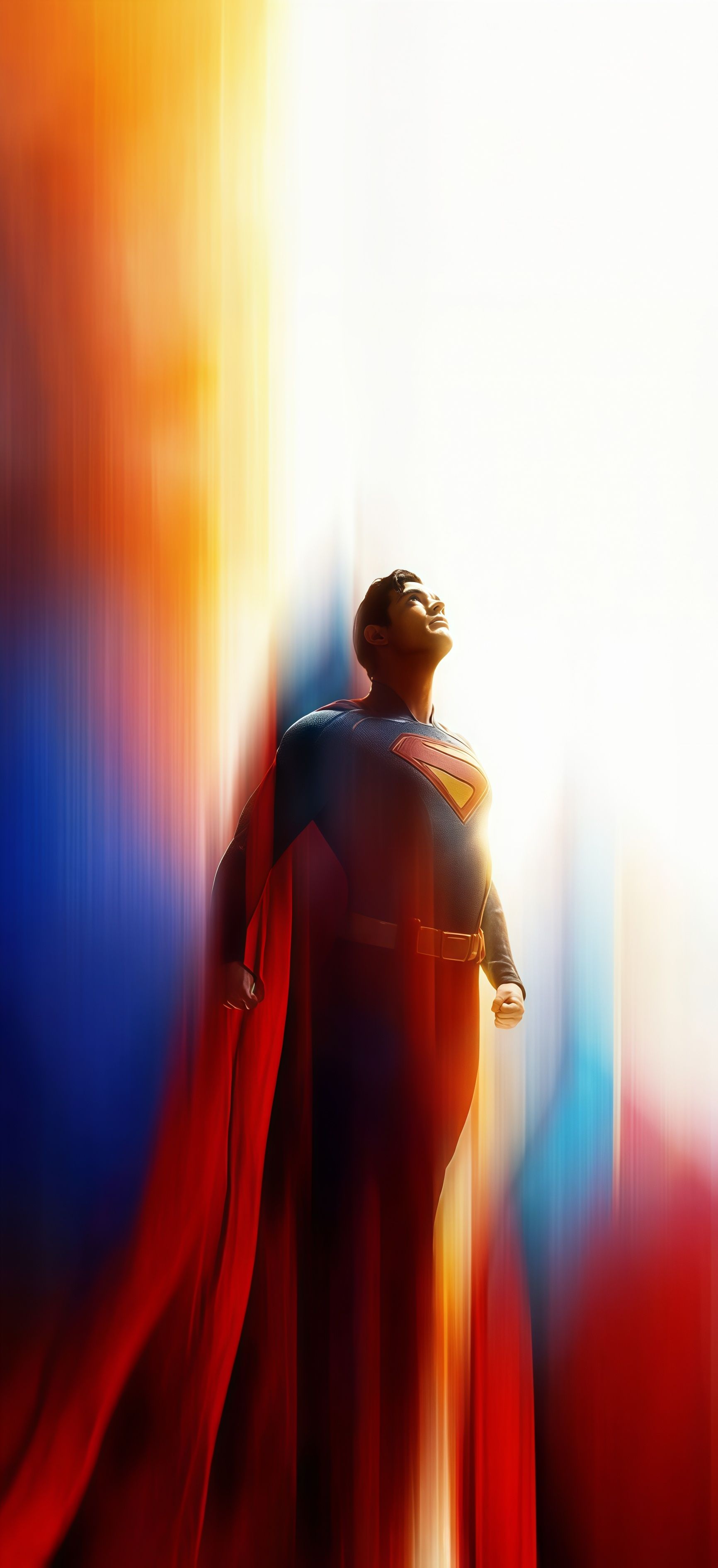 Superman Ascending Light Wallpaper