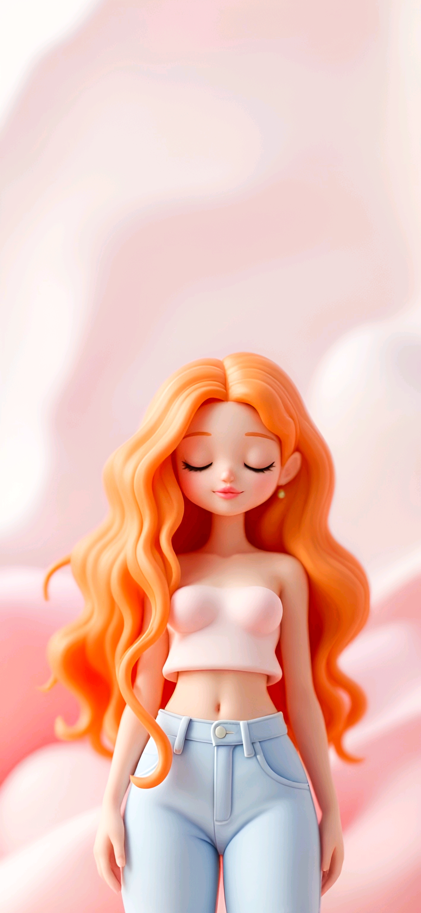 Nami 3d Cartoon Wallpaper