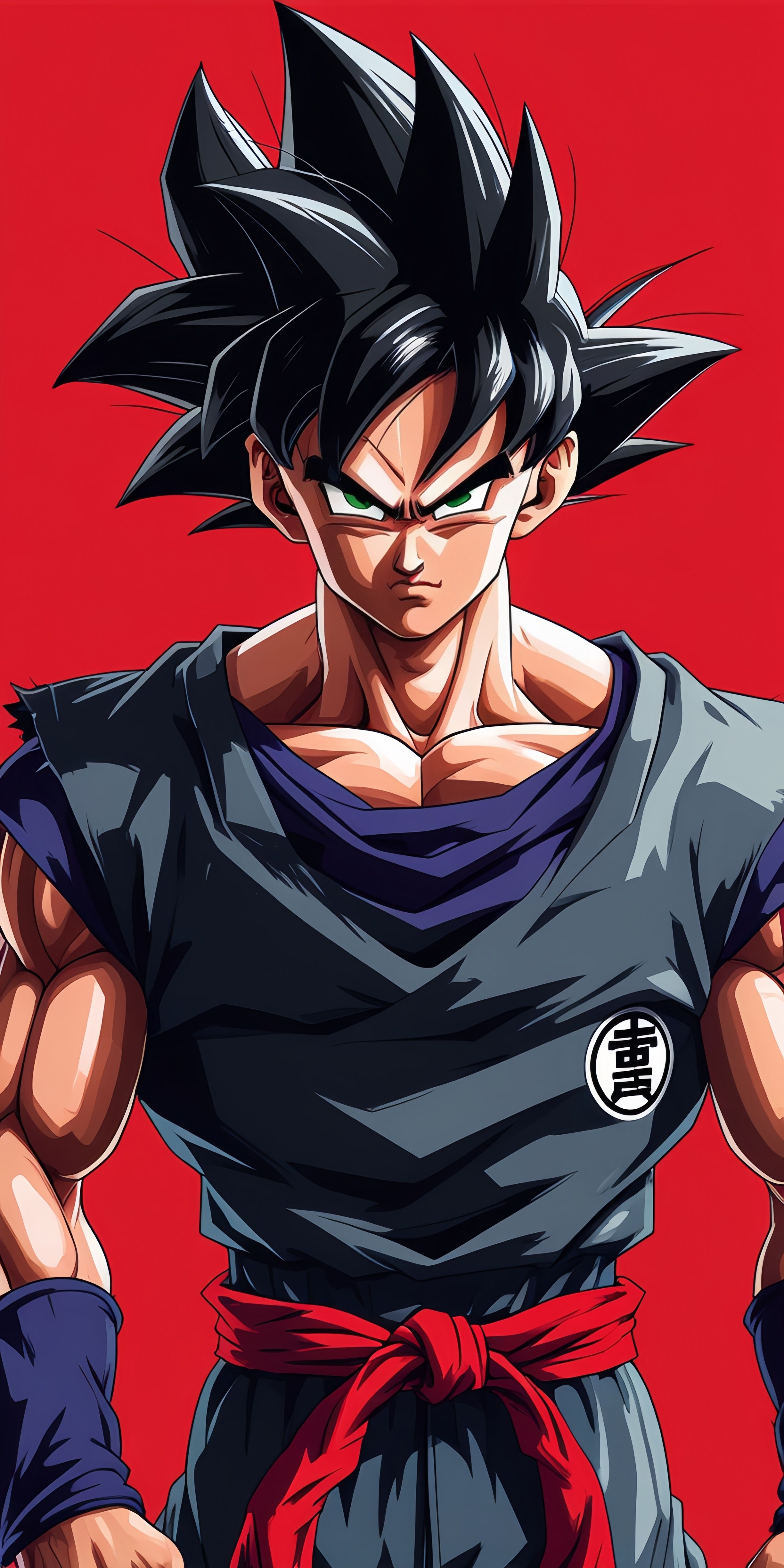 Close-Up Goku Wallpaper