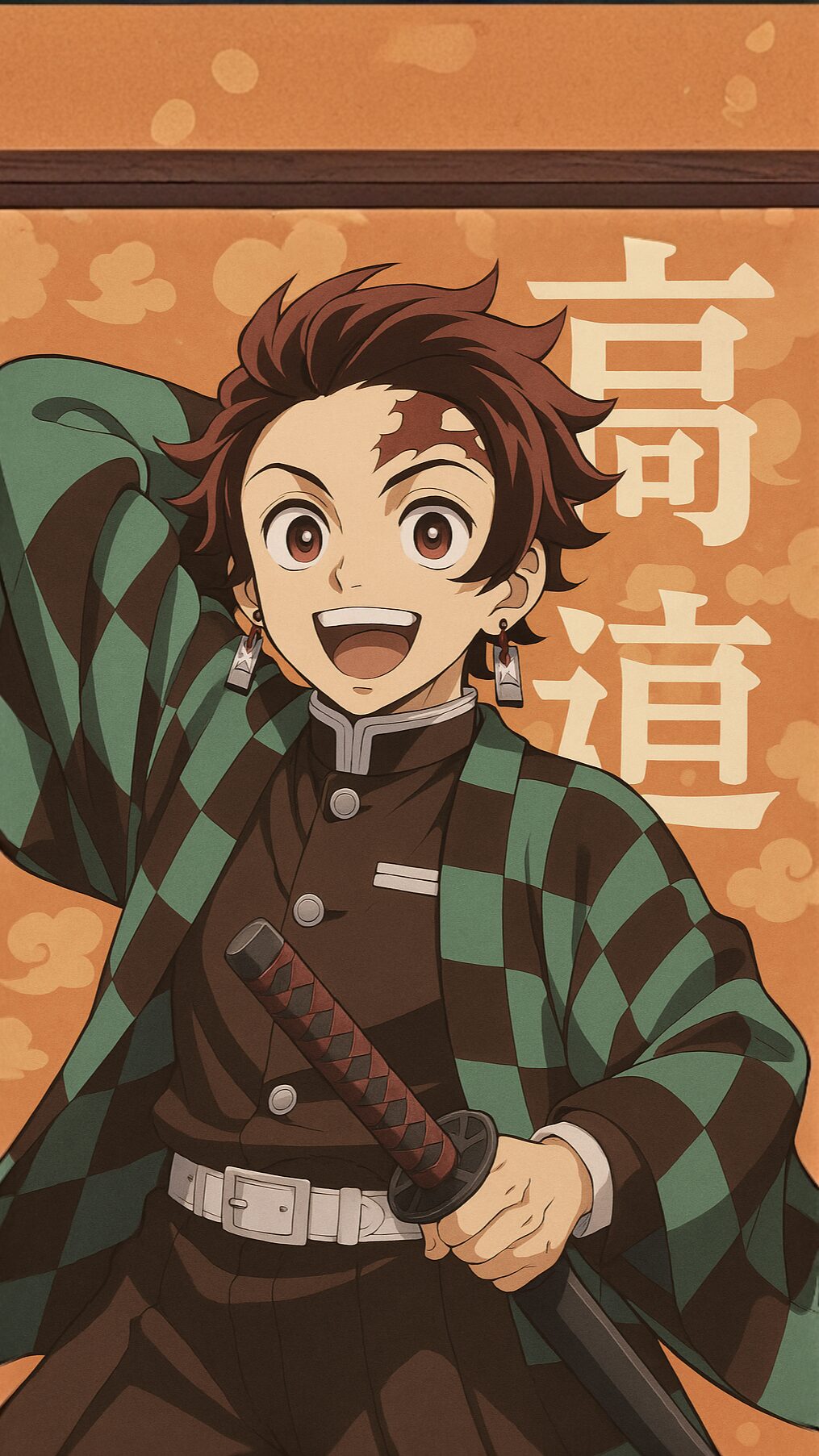 Epic Tanjiro Kamado 4K wallpaper