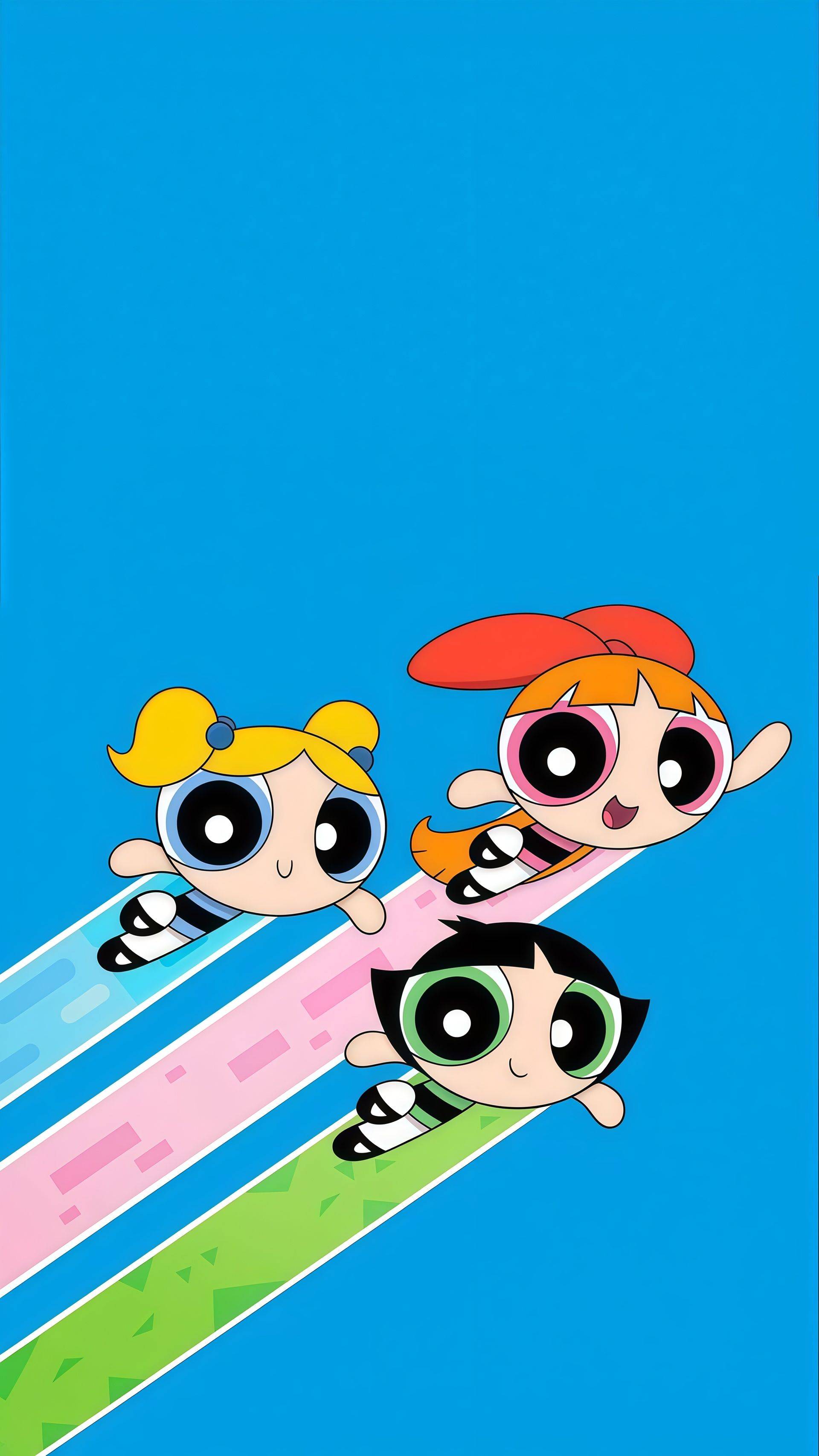 Powerpuff Girls Blossom Bubbles Buttercup Live Wallpaper