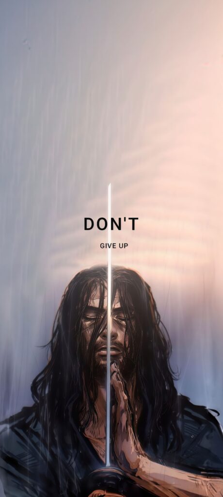 Miyamoto Musashi (Vagabond) Motivational Manga Wallpaper