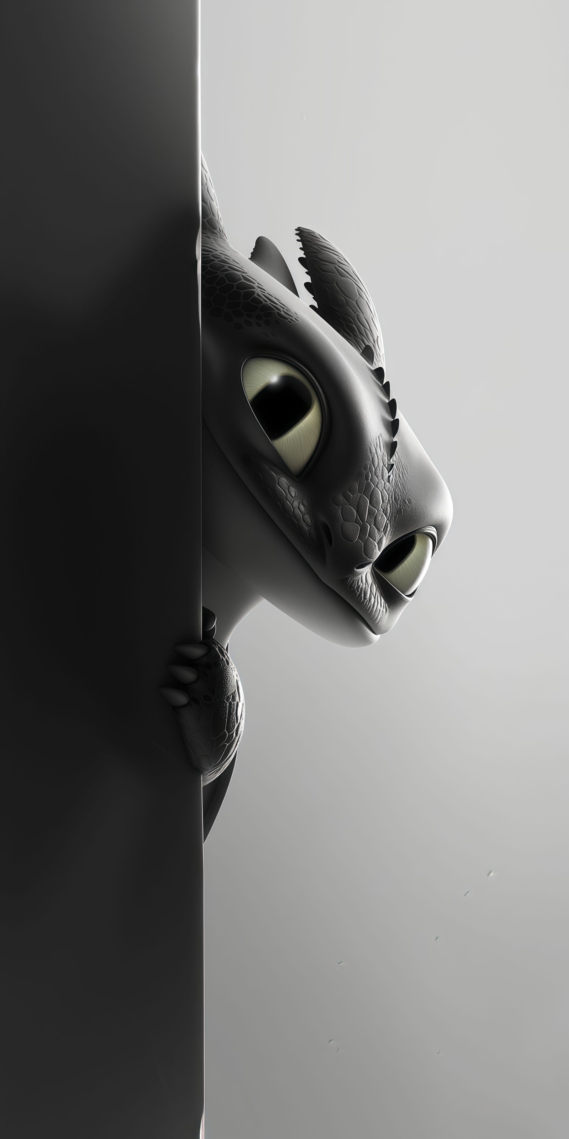 Toothless How to Train Your Dragon Close-up Wallpaper