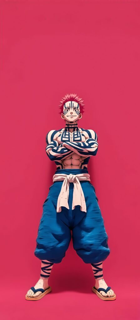 Akaza Demon Slayer Anime Wallpaper