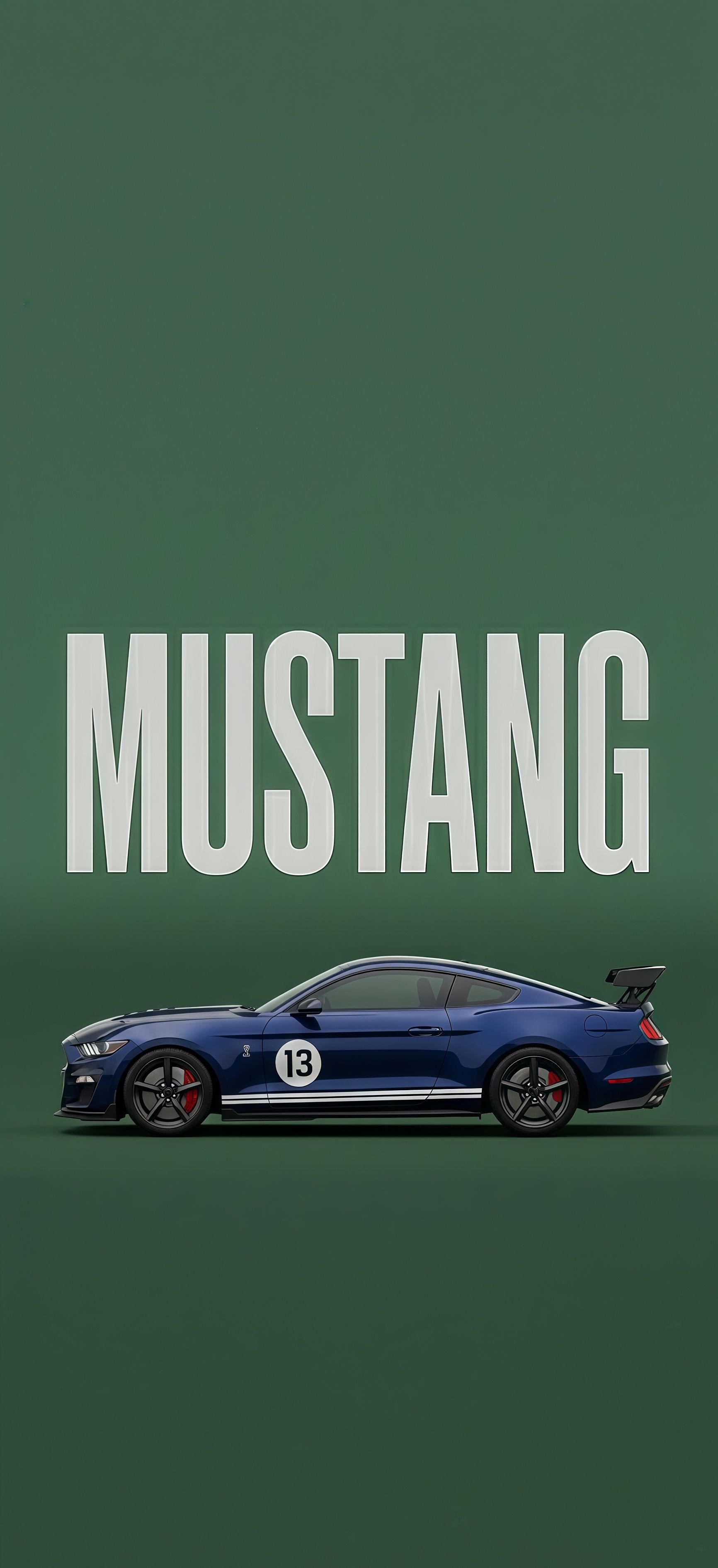 Ford Mustang Shelby GT500 Dark Green Wallpaper