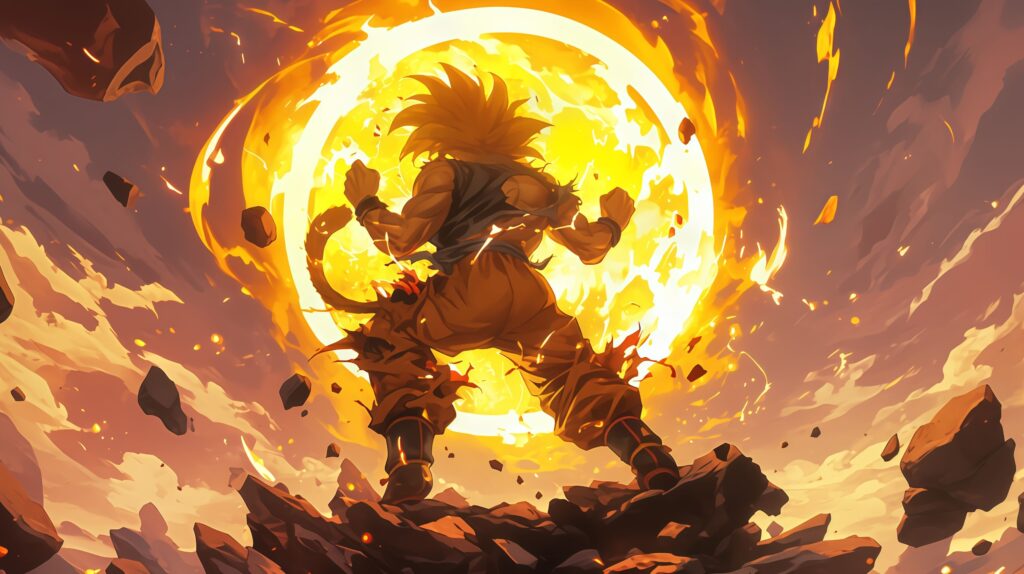 Dragon Ball Z Goku Super Saiyan Desktop Wallpaper